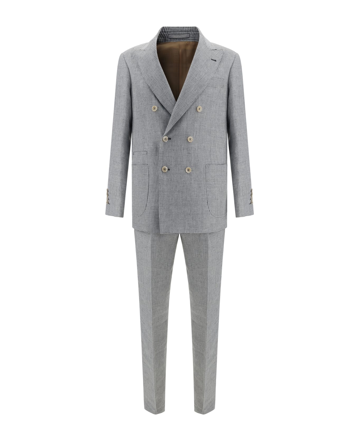 Brunello Cucinelli Linen Suit - Grigio