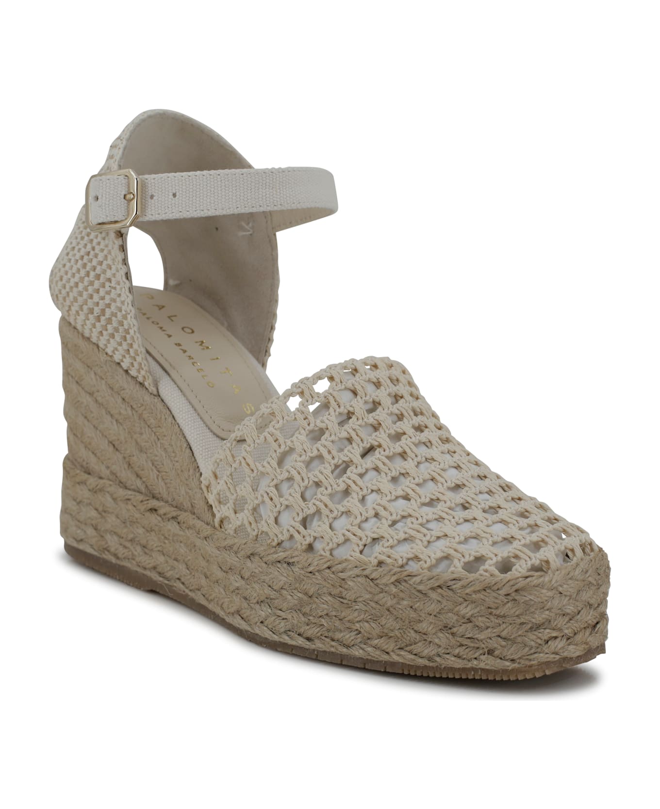 Paloma Barceló Wedge Sandals - White