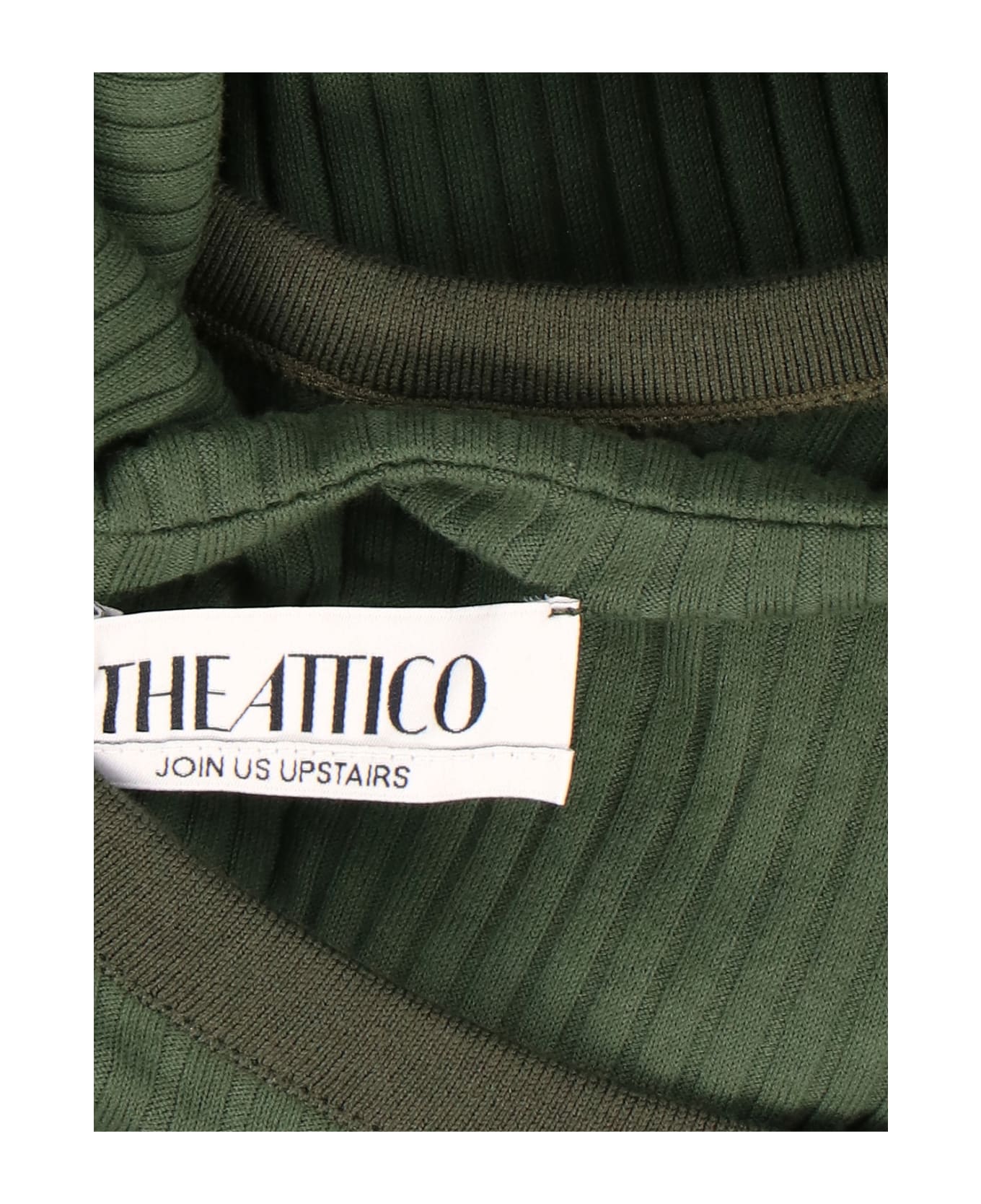 The Attico Shoulder Top - Green