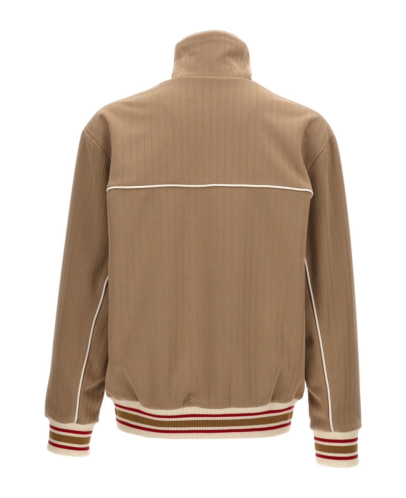 Golden Goose 'max Track' Sweatshirt - Beige フリース