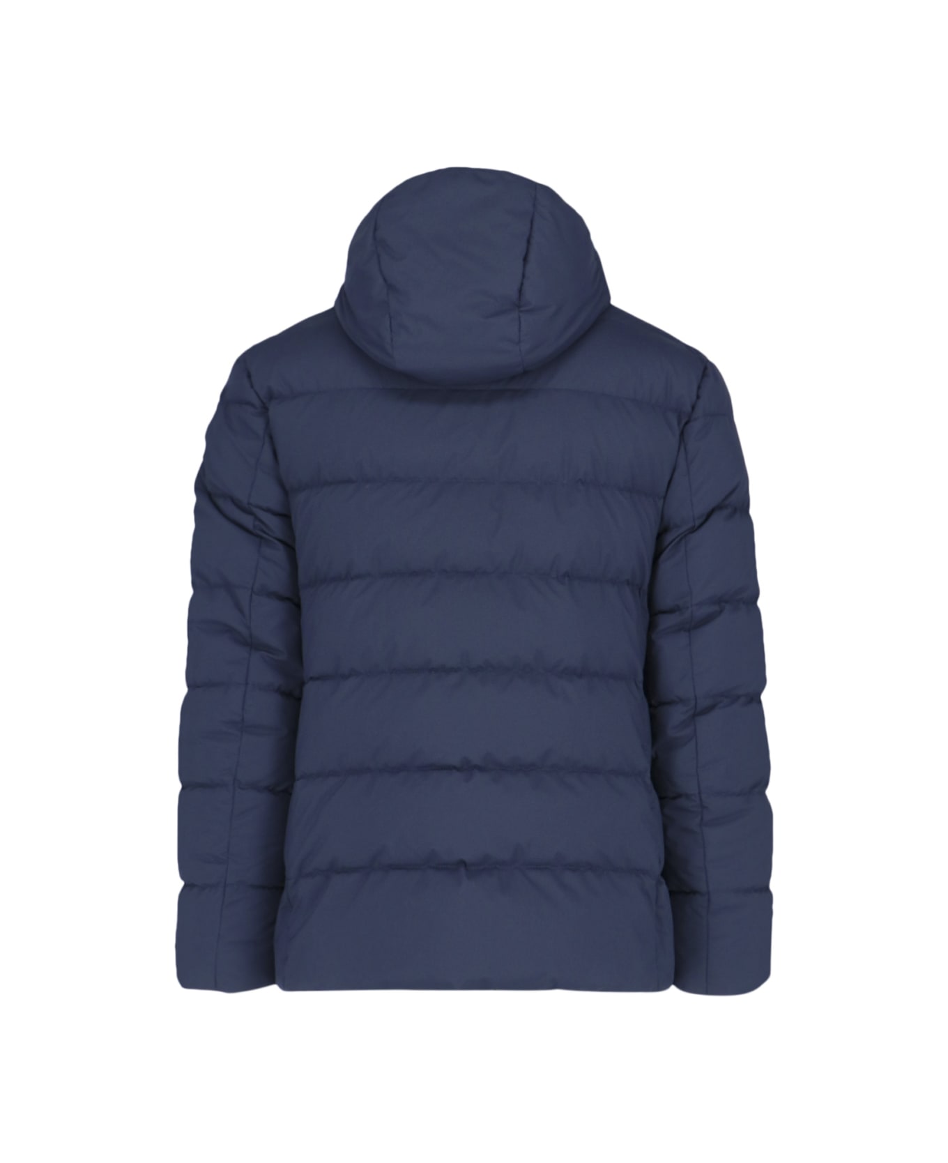 Fay Quilted Puffer Jacket - Blu