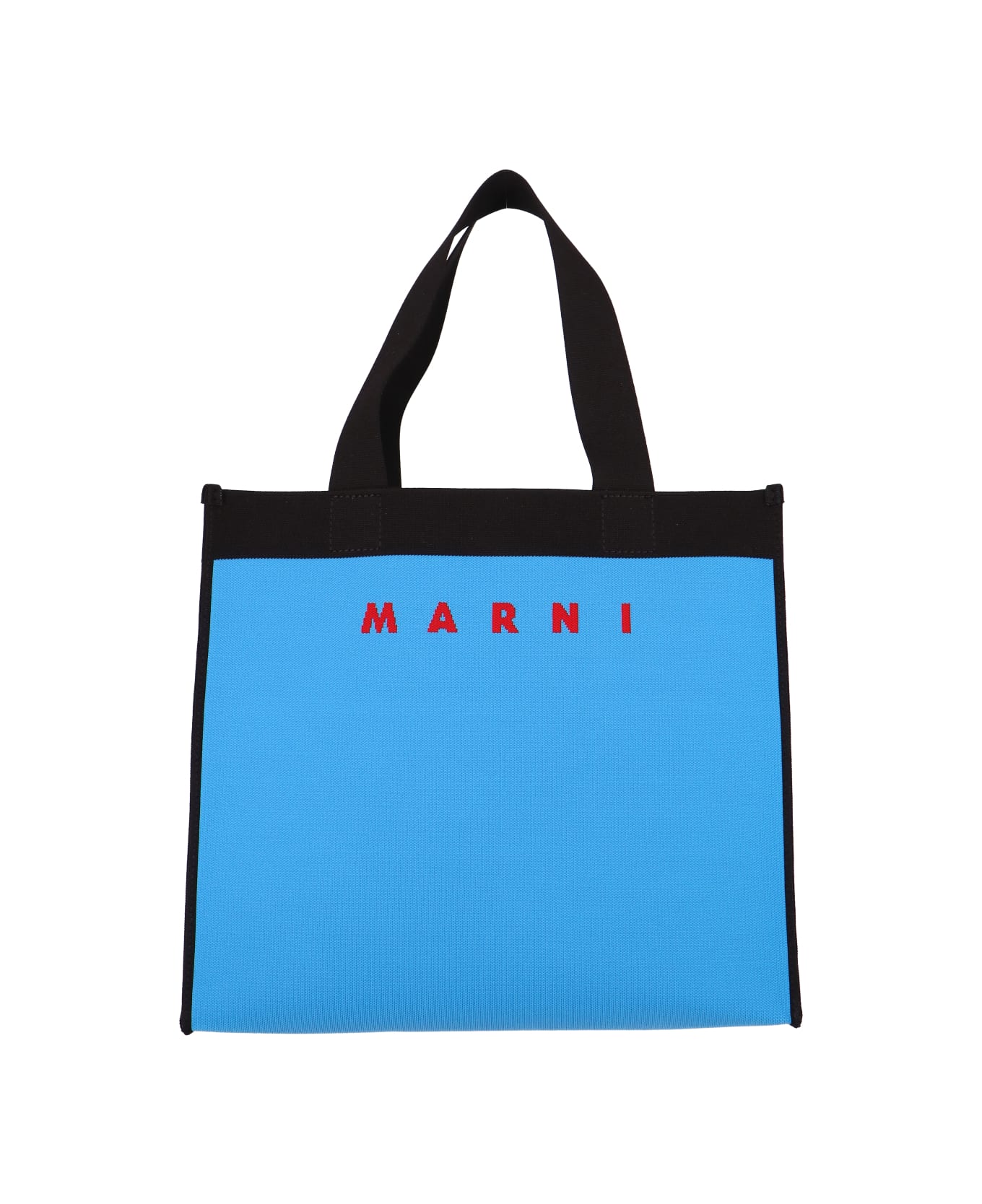 Marni Logo Tote Bag - Blue トートバッグ