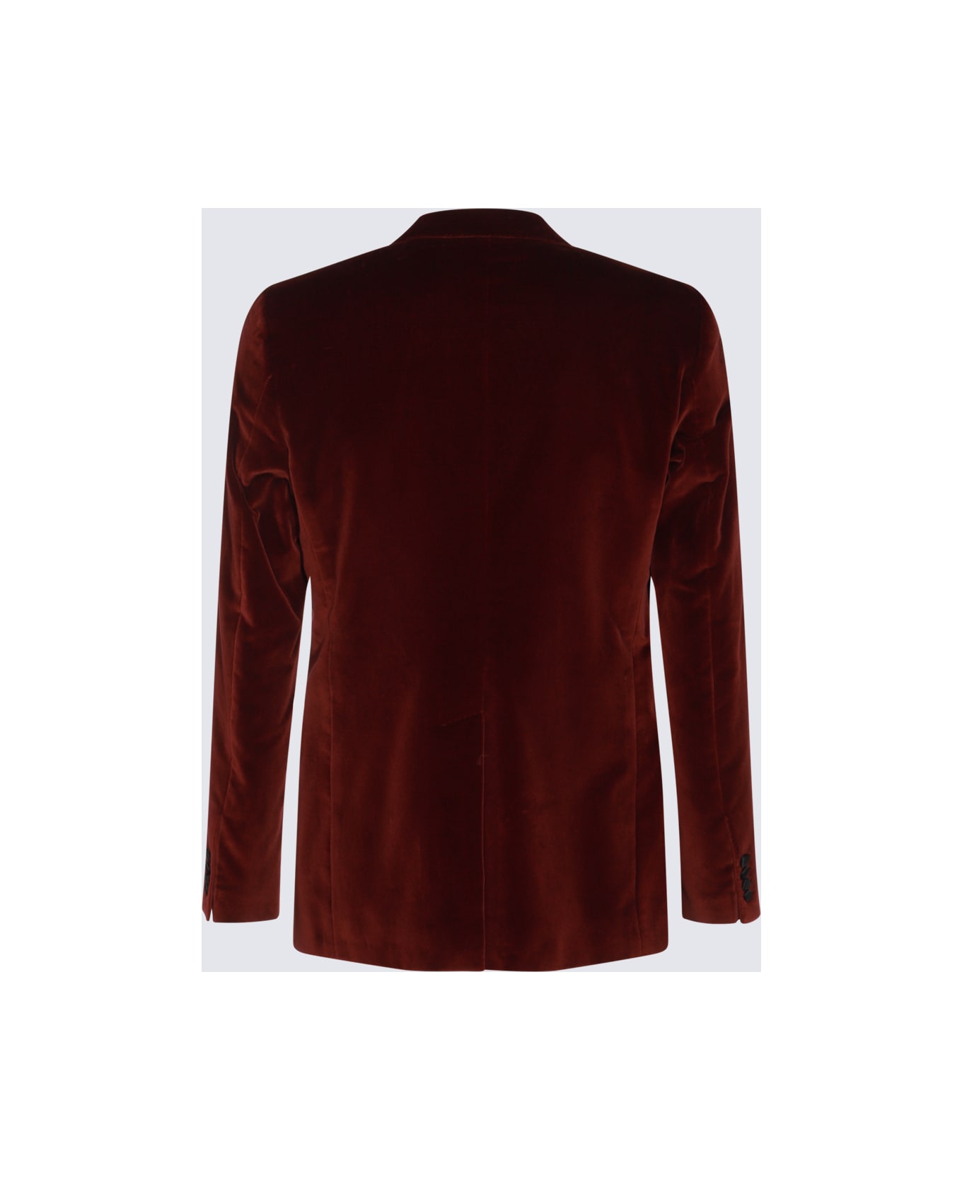 Dolce & Gabbana Bordeaux Cotton Blazer - Bordeaux