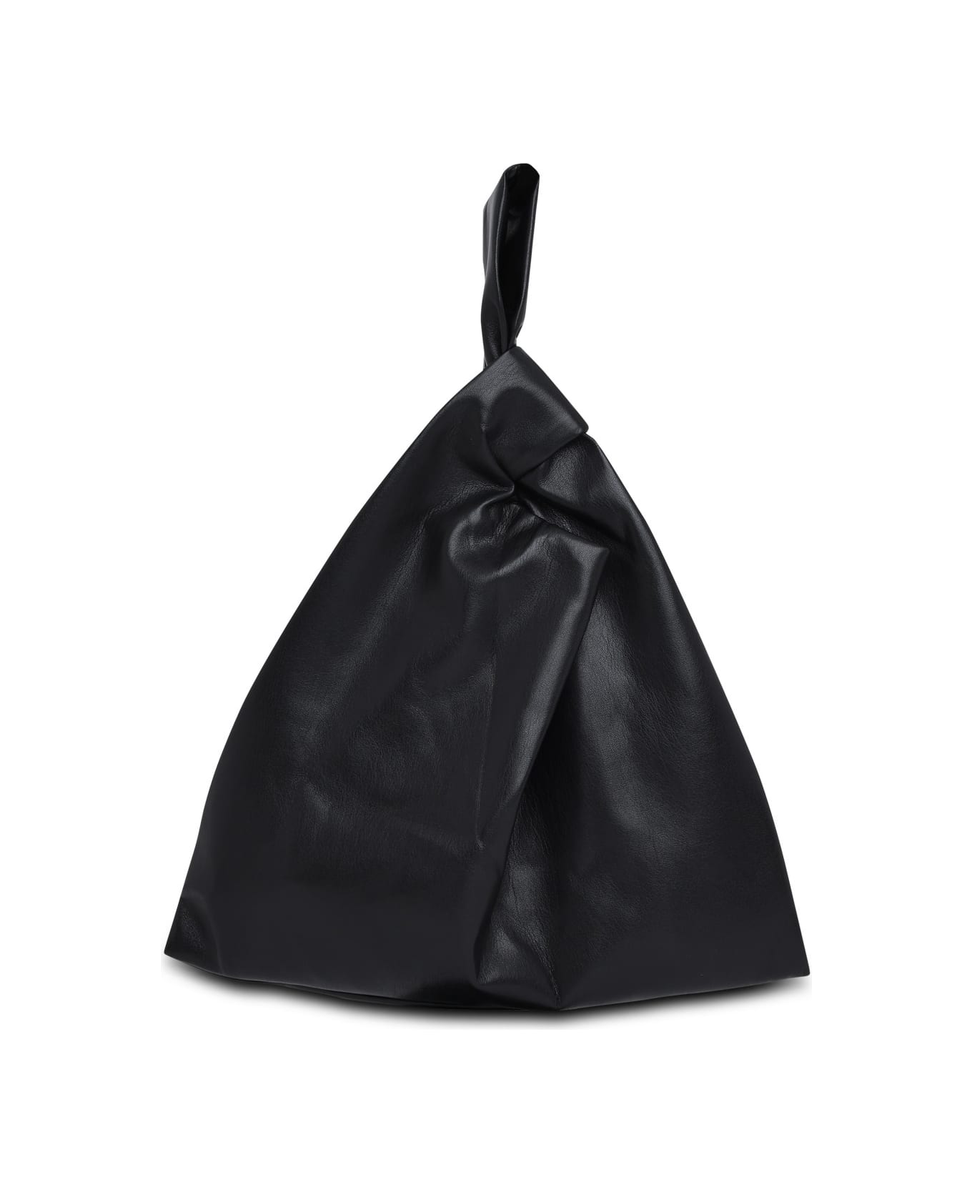 Nanushka Black Vegan Leather Jen Bag - Black