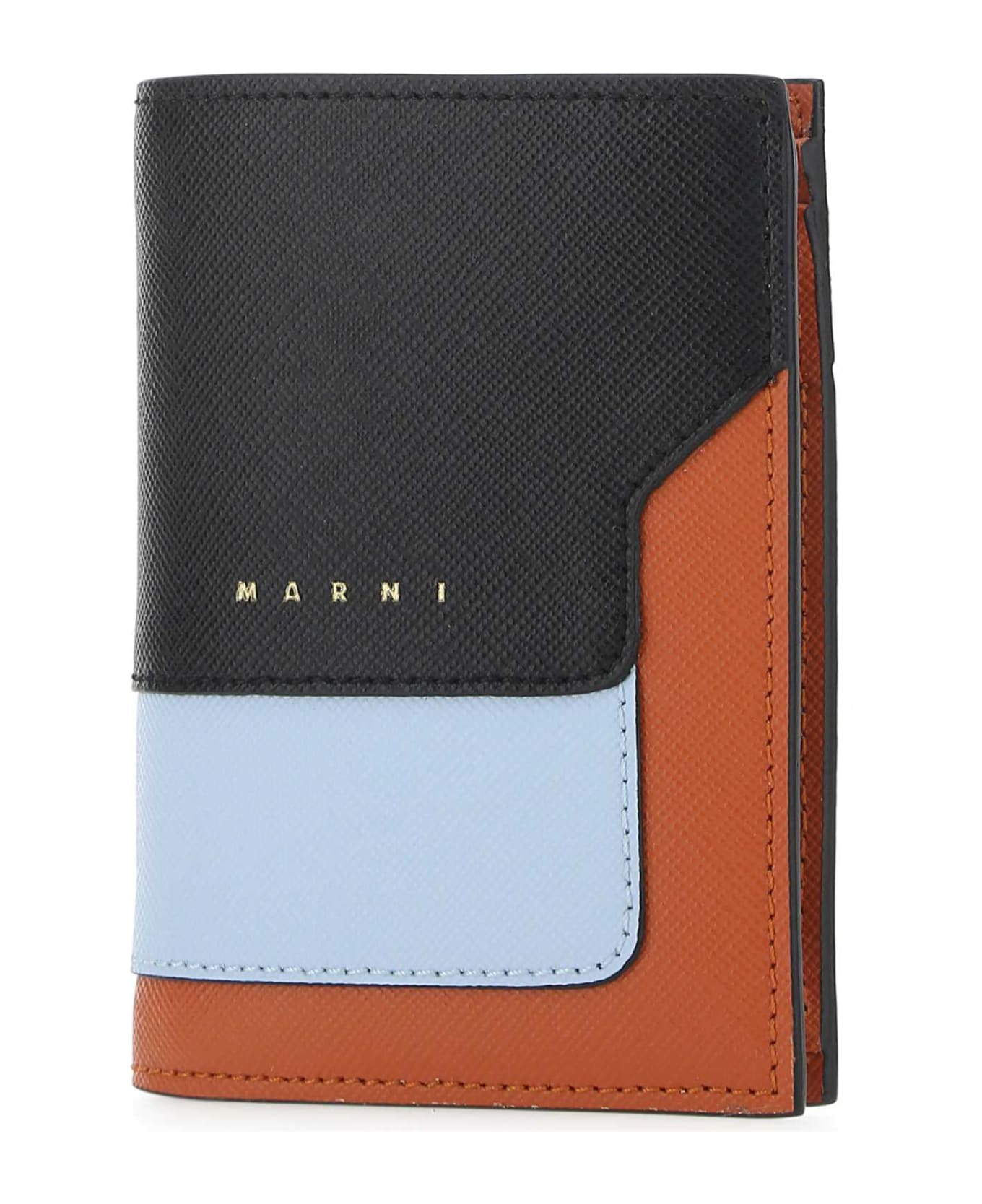 Marni Multicolor Leather Wallet - Z586N
