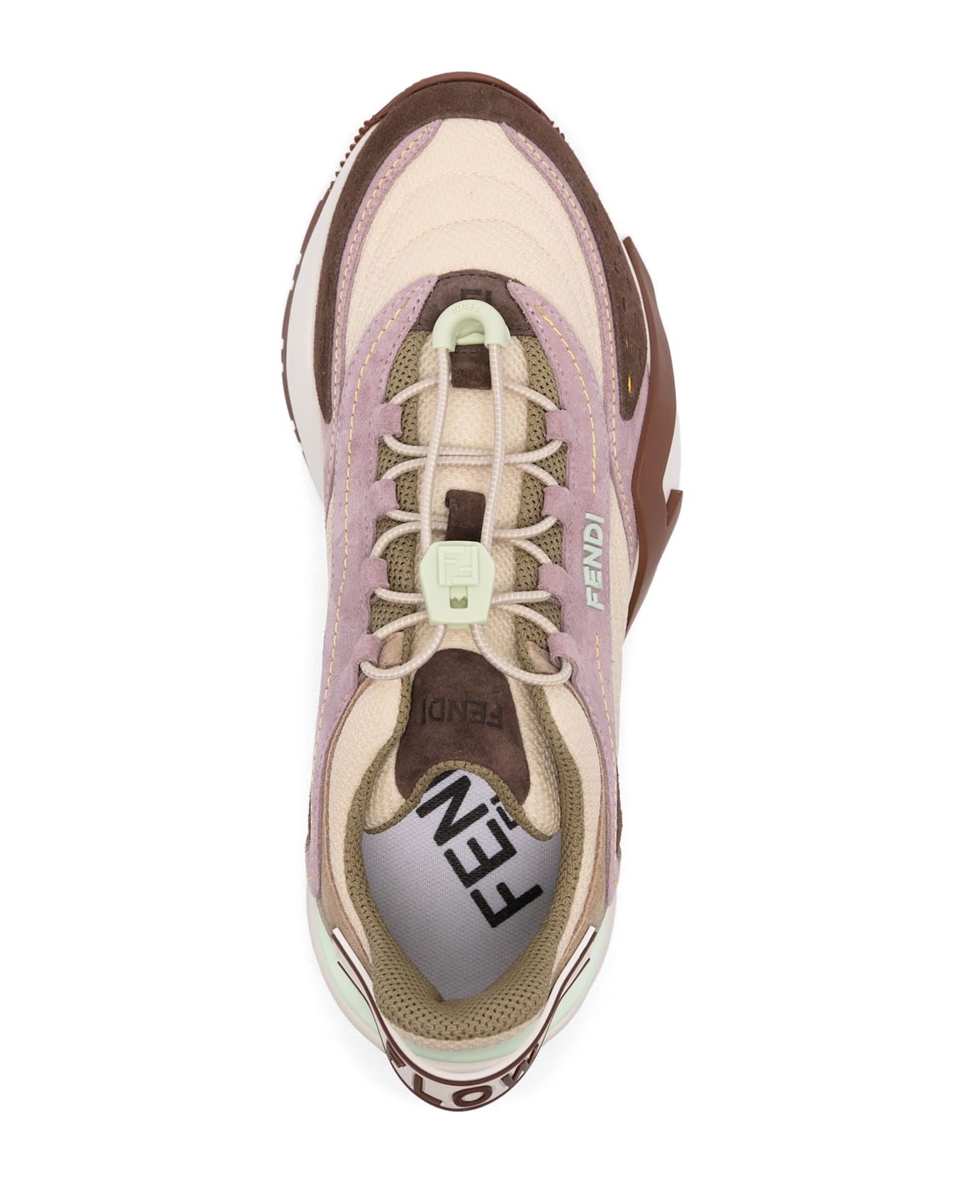 Fendi Flow Sneakers - Beige