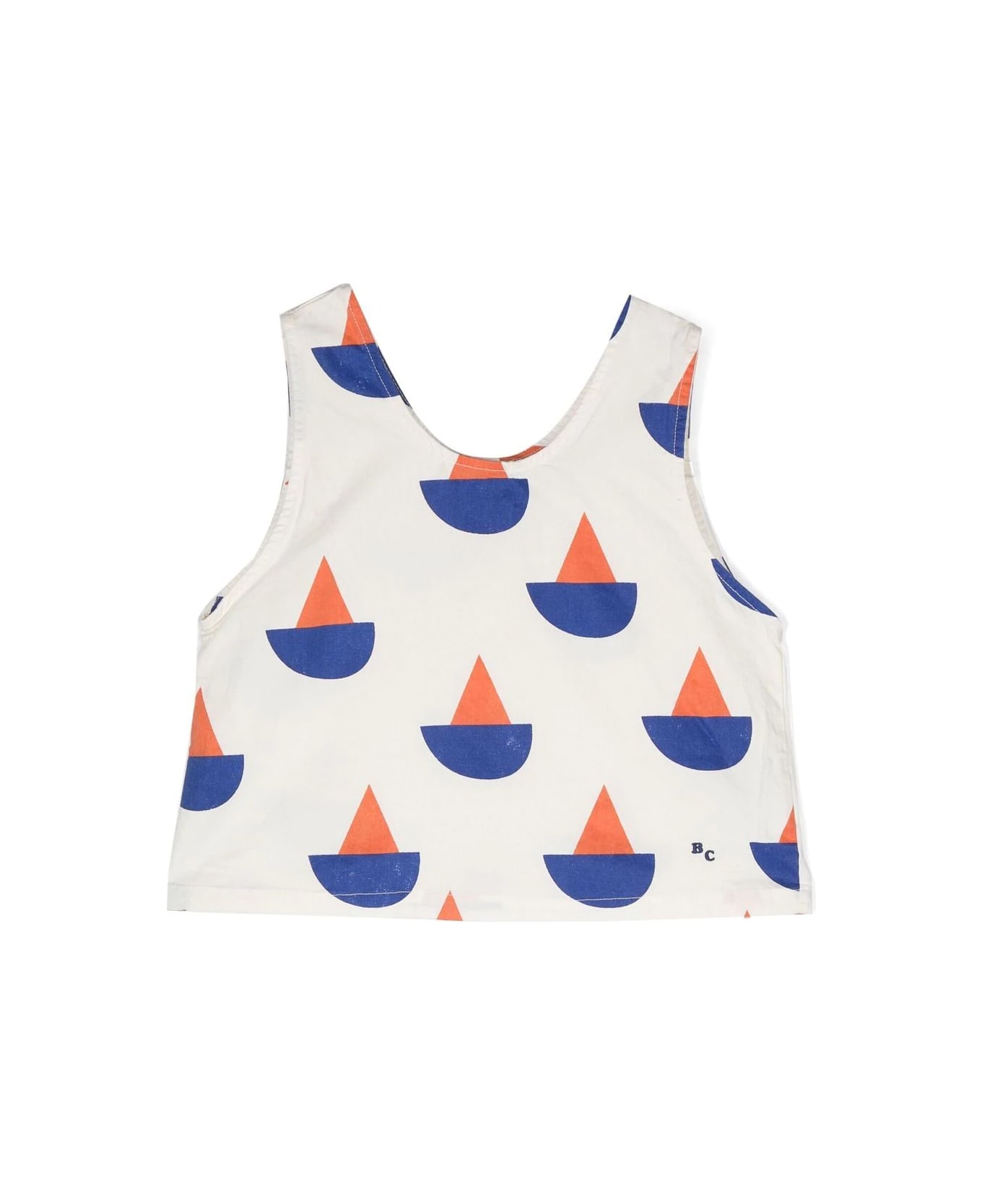 Bobo Choses Sail Boat All Over Tank Top - Multi トップス