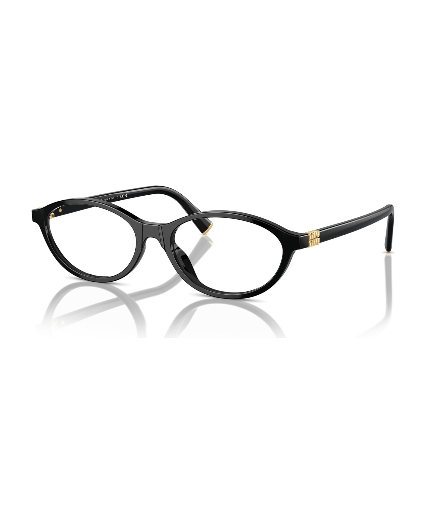 Miu Miu Mu 09xv Black Glasses - 16K1O1