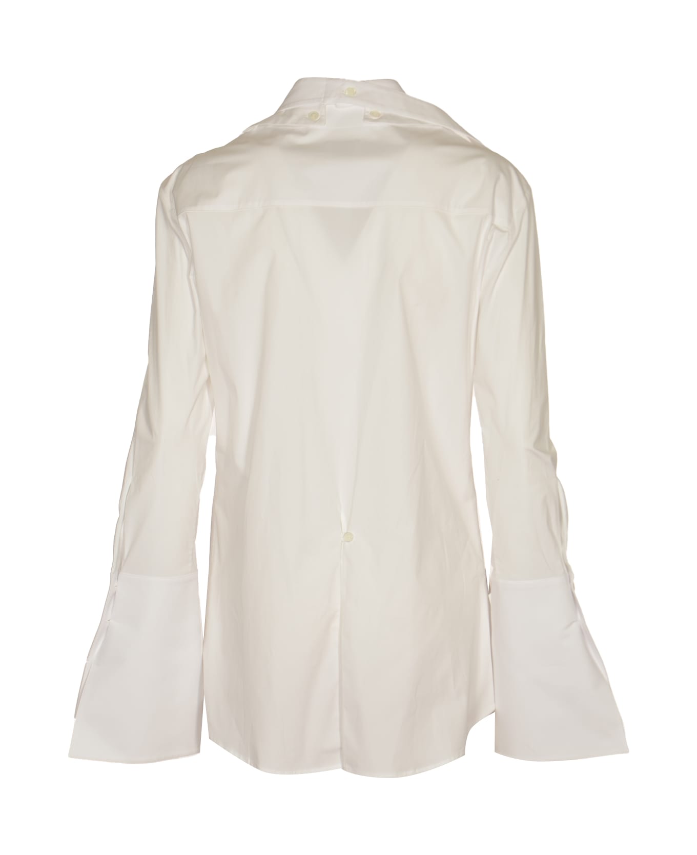 Courrèges Modular Poplin Shirt - Heritage White シャツ