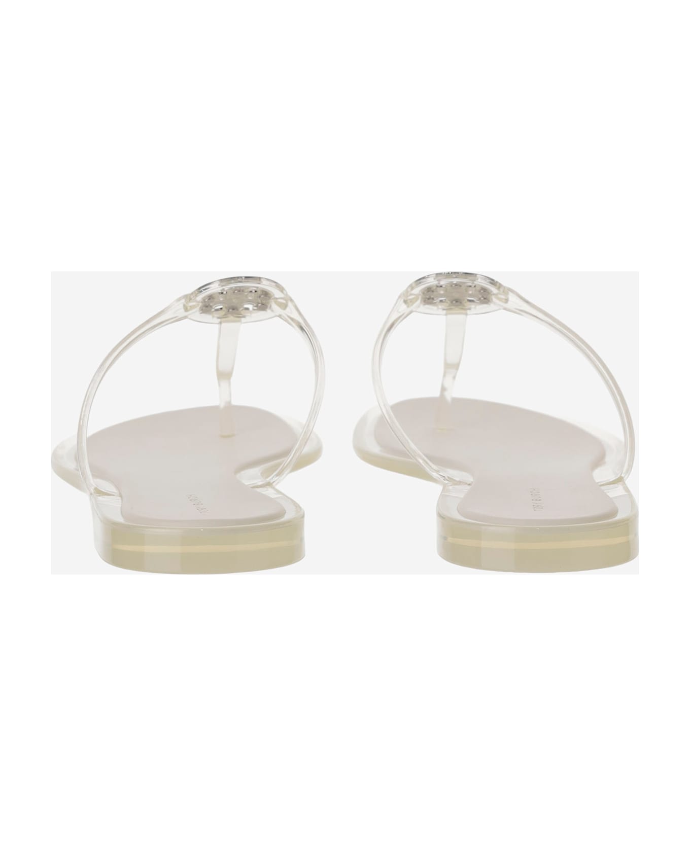 Tory Burch Mini Miller Jelly Sandals - Grey