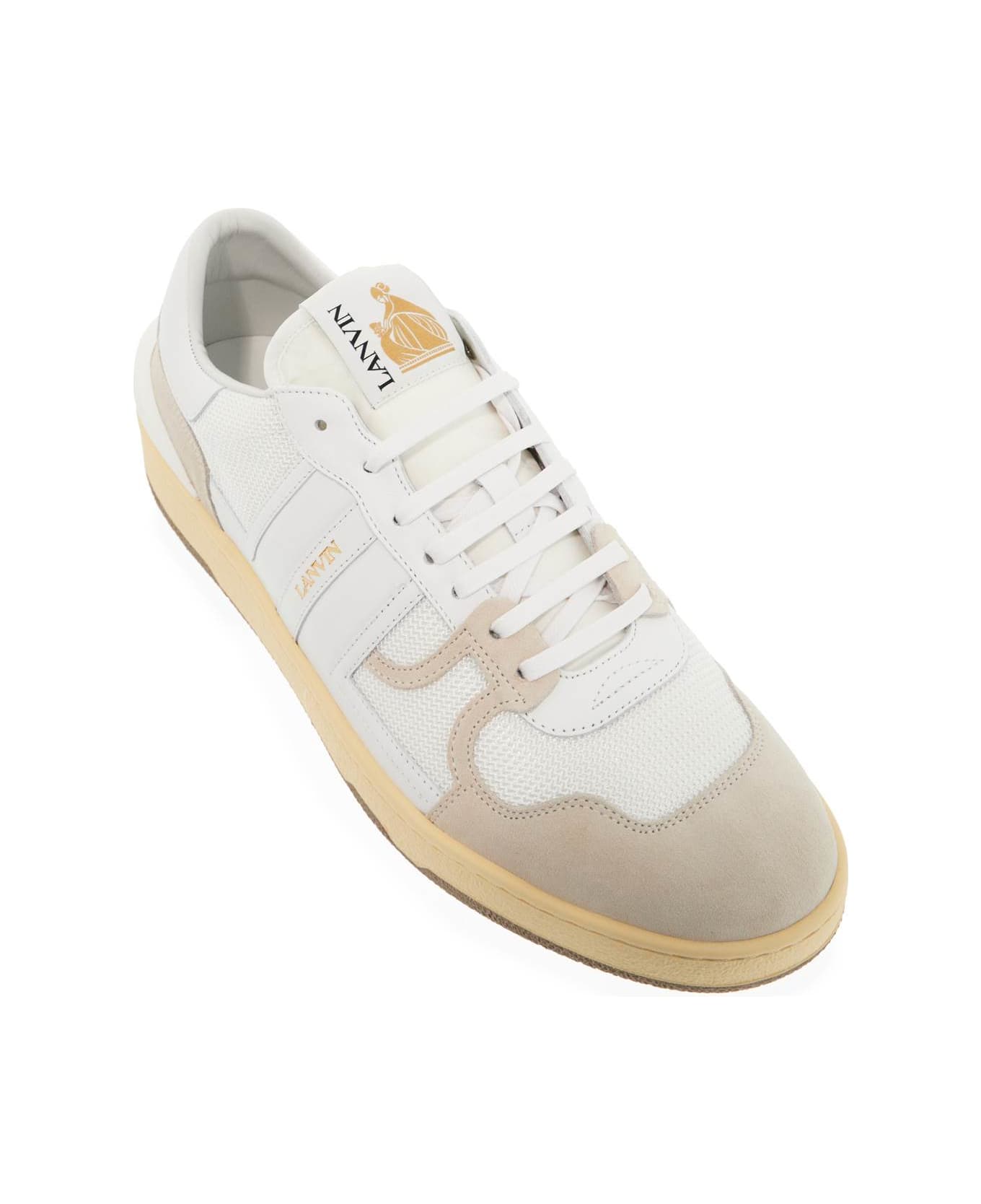 Lanvin Clay Low-top Sneakers - White