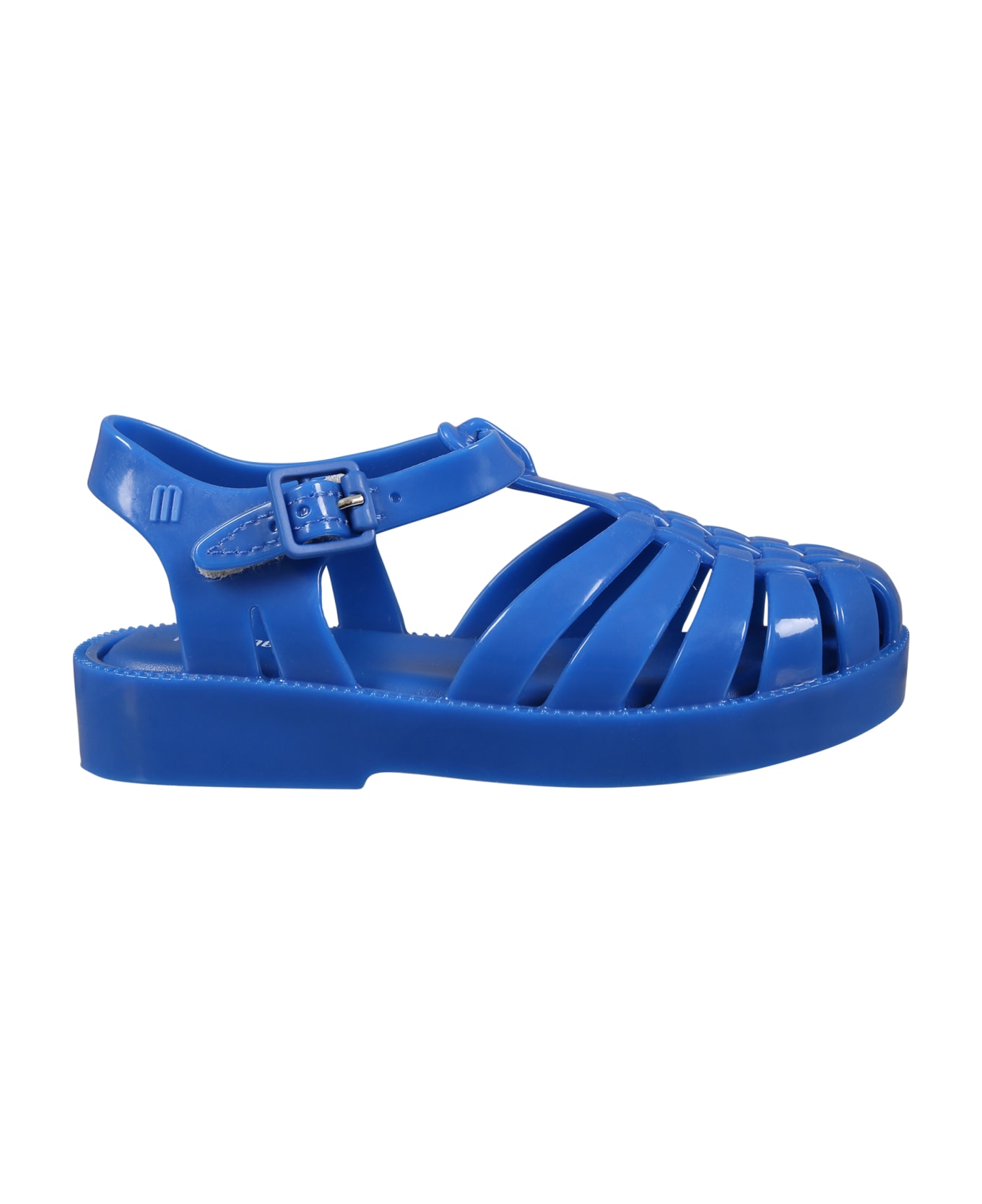 Melissa Blue Sandals For Kids With Logo - Blue