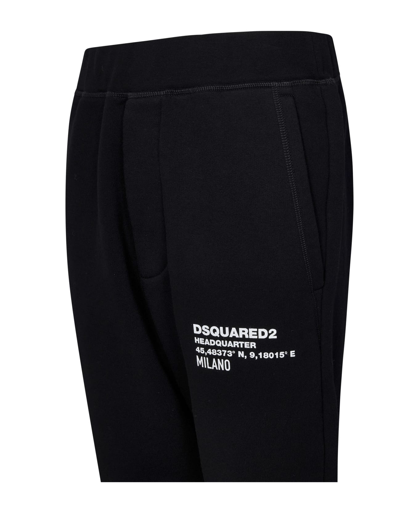 Dsquared2 Relax Dean Fit Trousers - Black