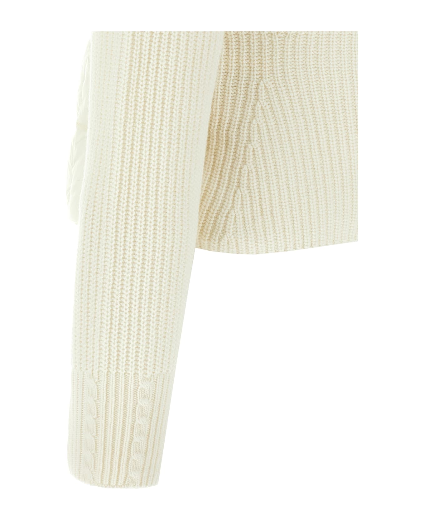 Moncler Tricot Cardigan - White