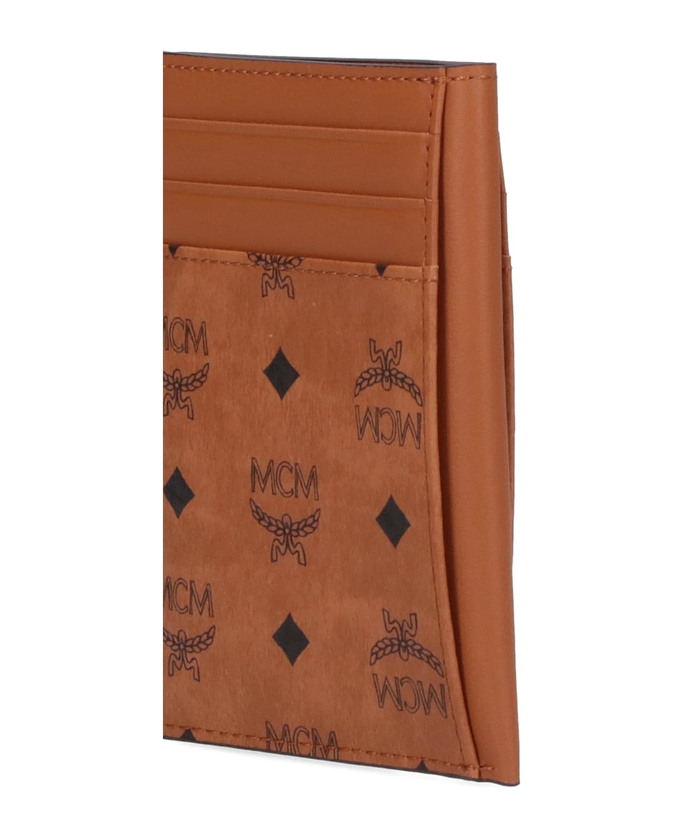 MCM Mini Card Holder "n/s" - Brown