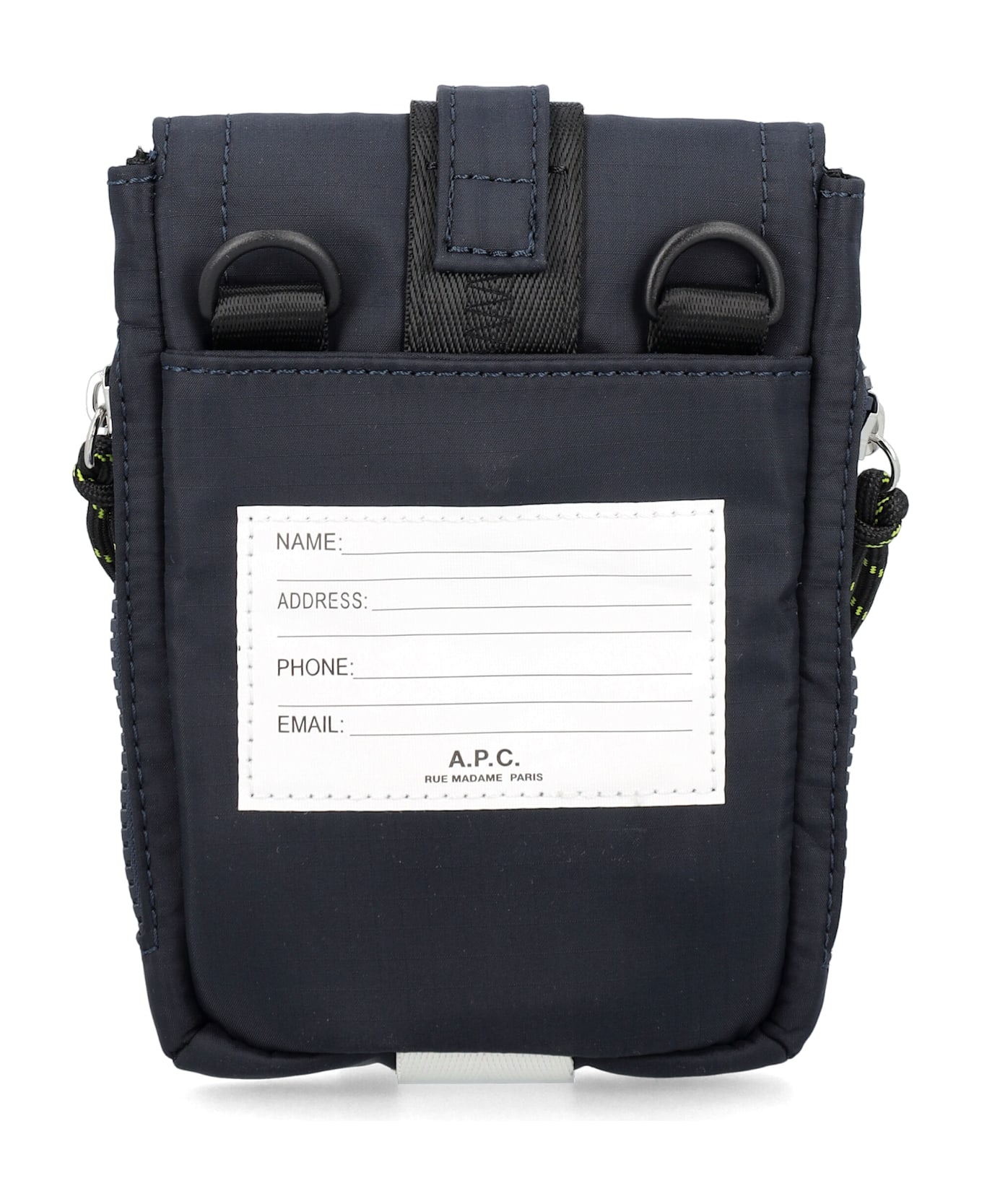 A.P.C. Treck Crossbody Pouch - DARK NAVY