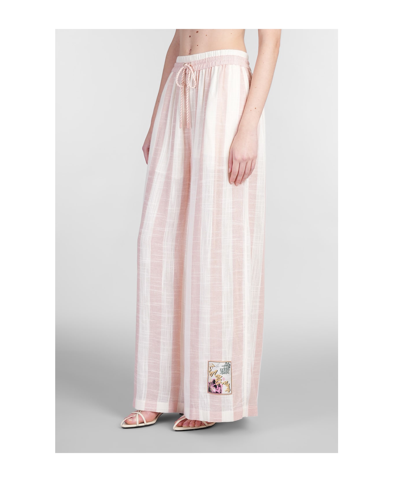 Zimmermann Pants In Beige Viscose - beige