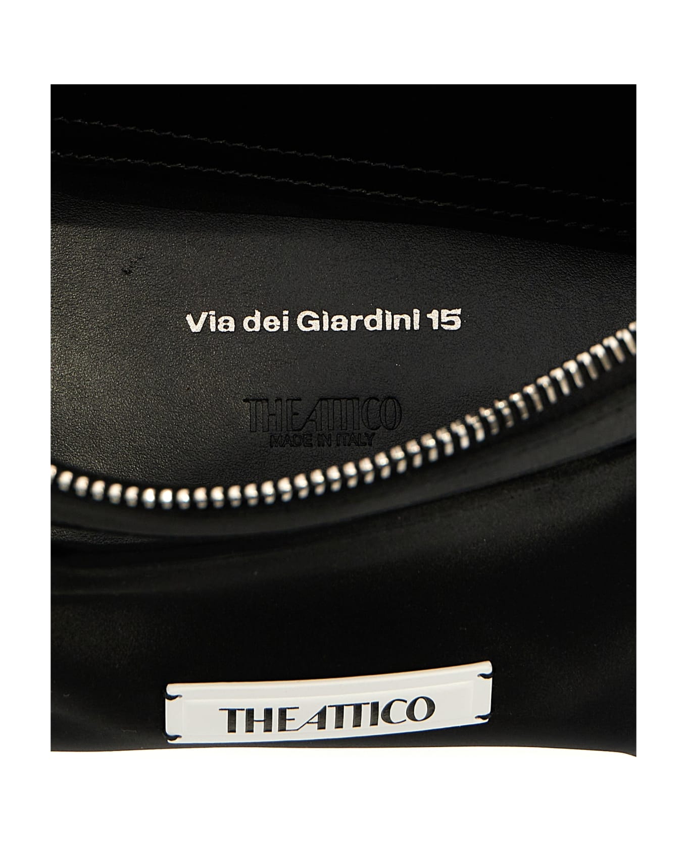 The Attico 'via Dei Giardini 15' Handbag - Black  