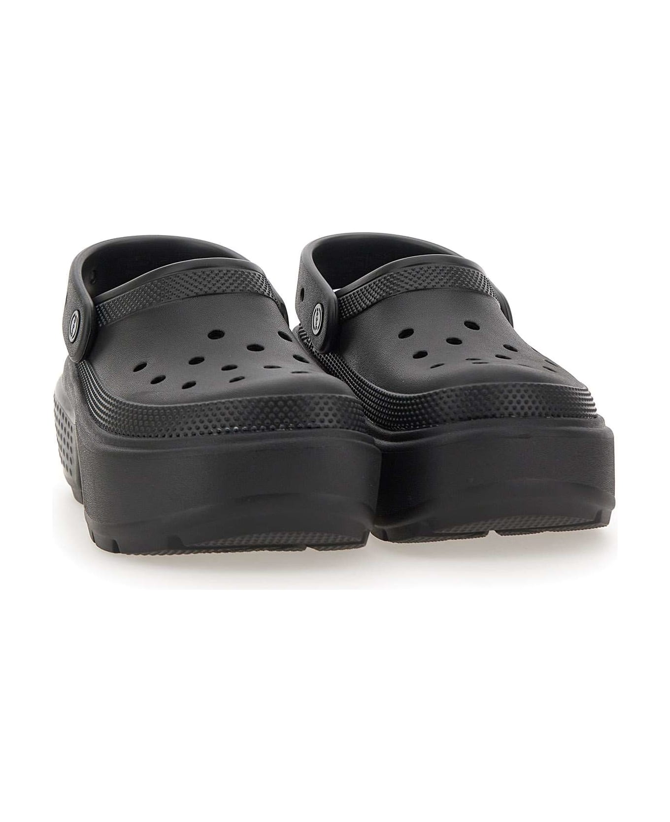 Crocs "stomp Clog" Mules - BLACK サンダル