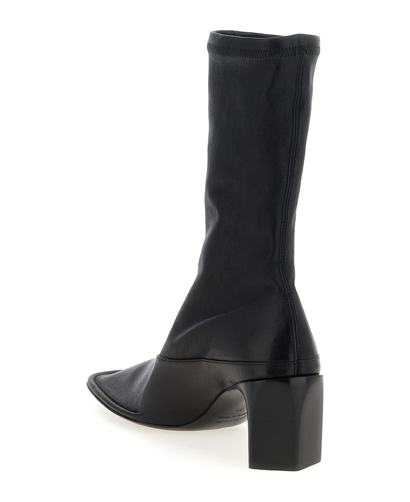 Jil Sander Nappa Ankle Boots - Black  