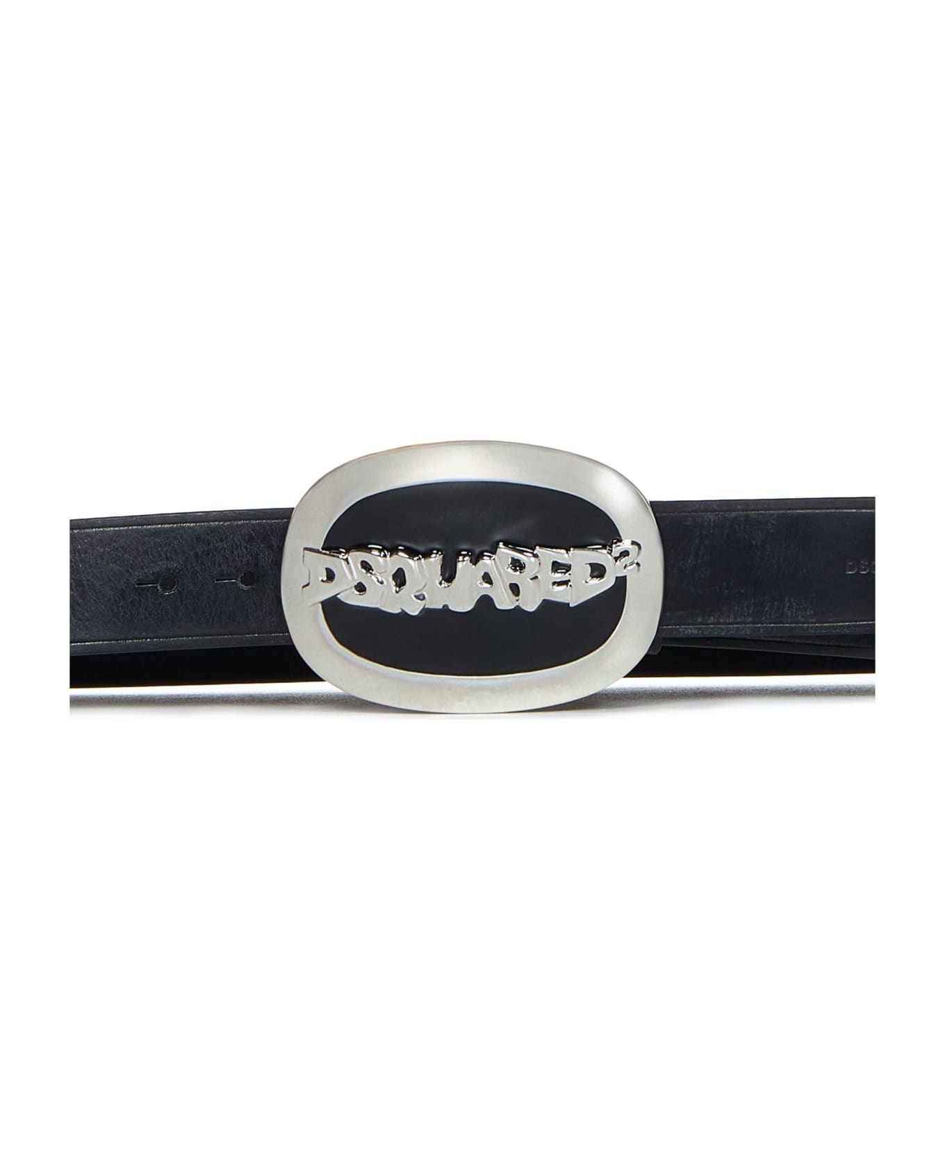 Dsquared2 Leather Belt - Black ベルト