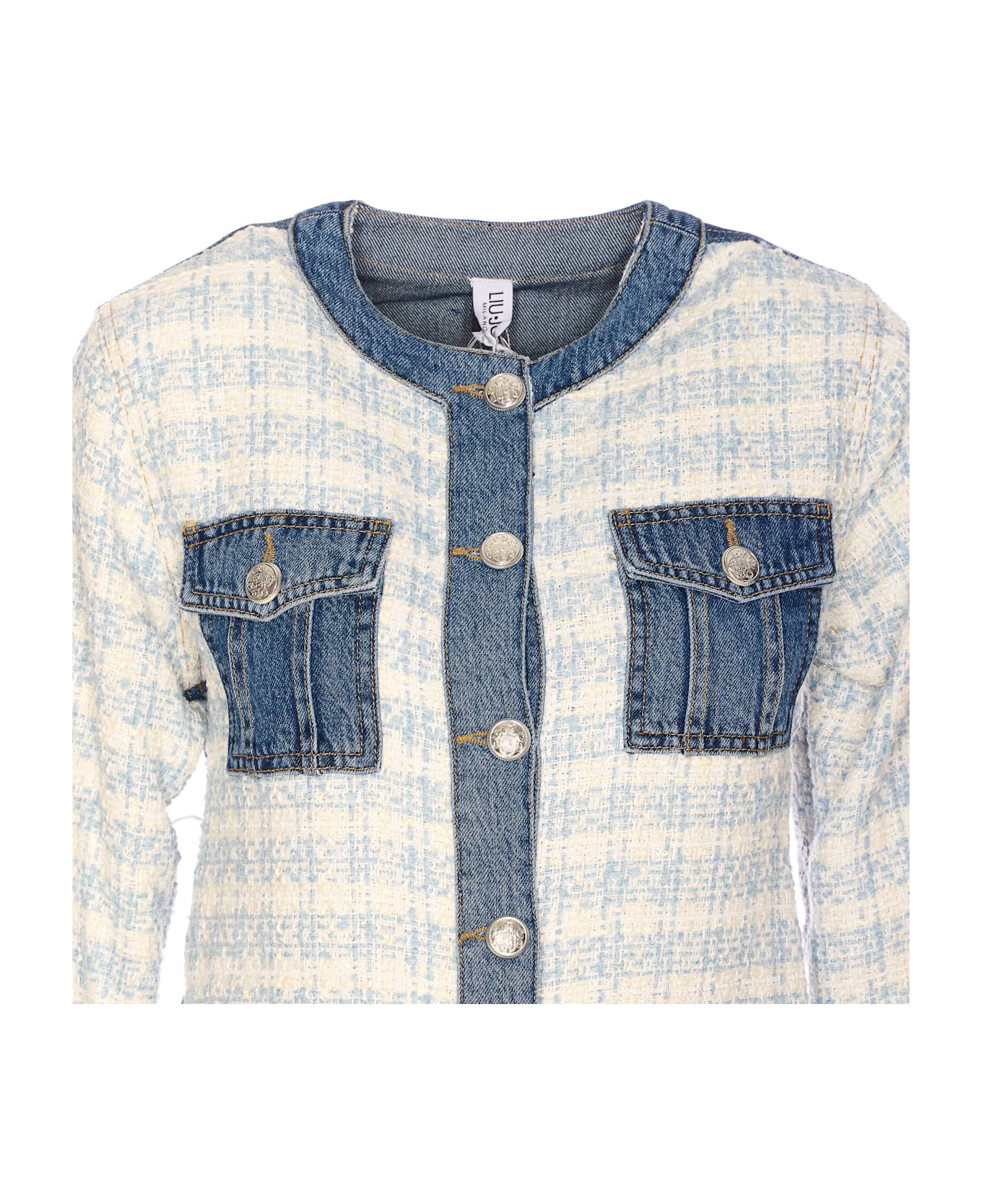 Liu-Jo Denim Jacket - White