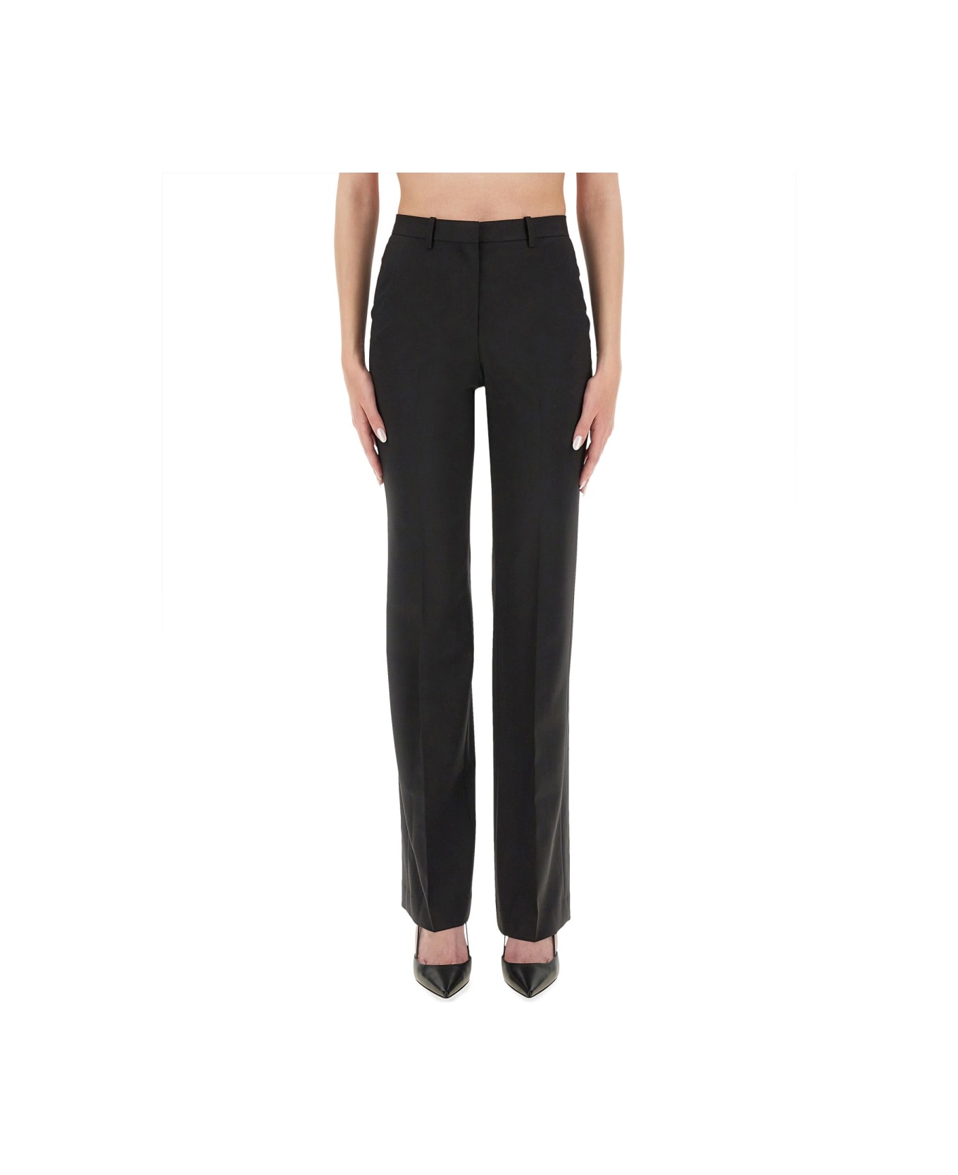 Theory "flared" Pants - BLACK
