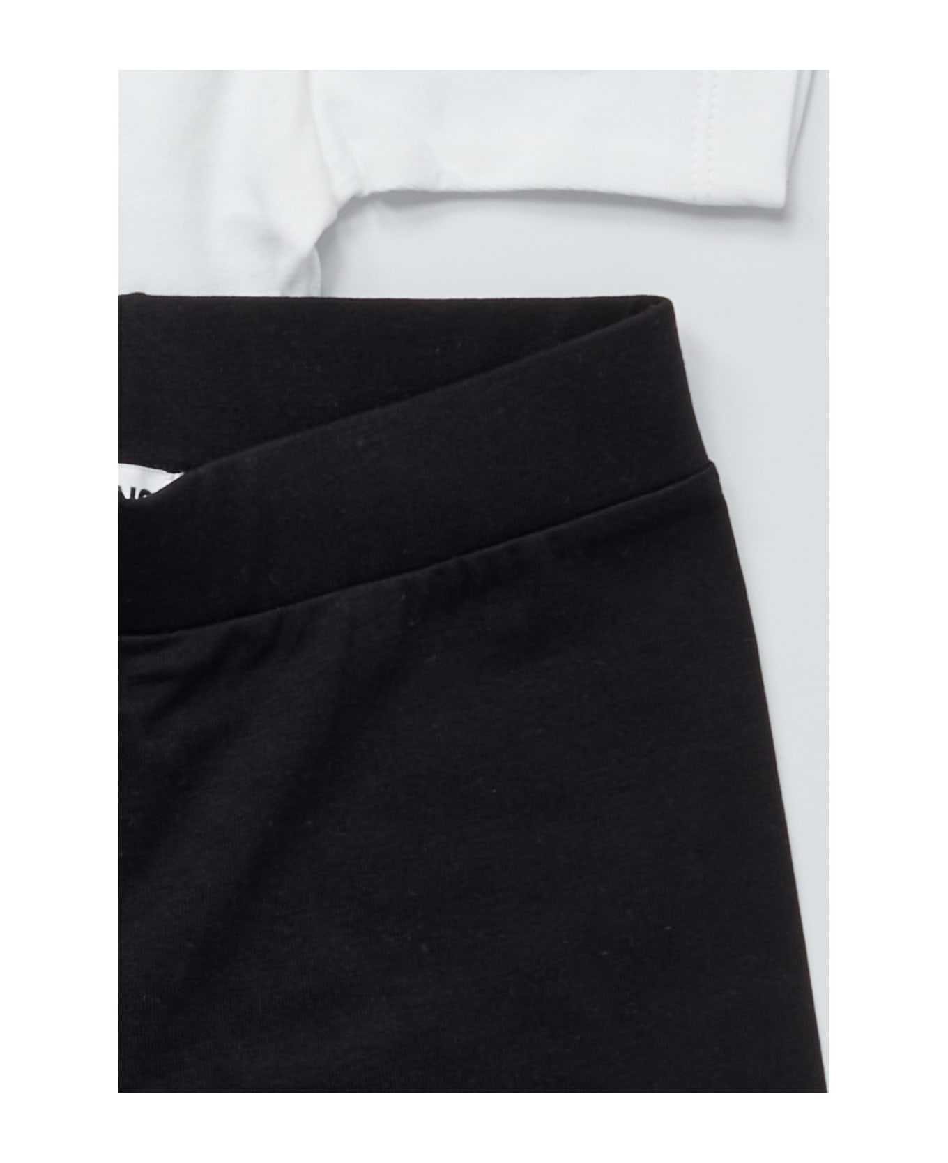 Moschino Cotton Suit - BIANCO-NERO