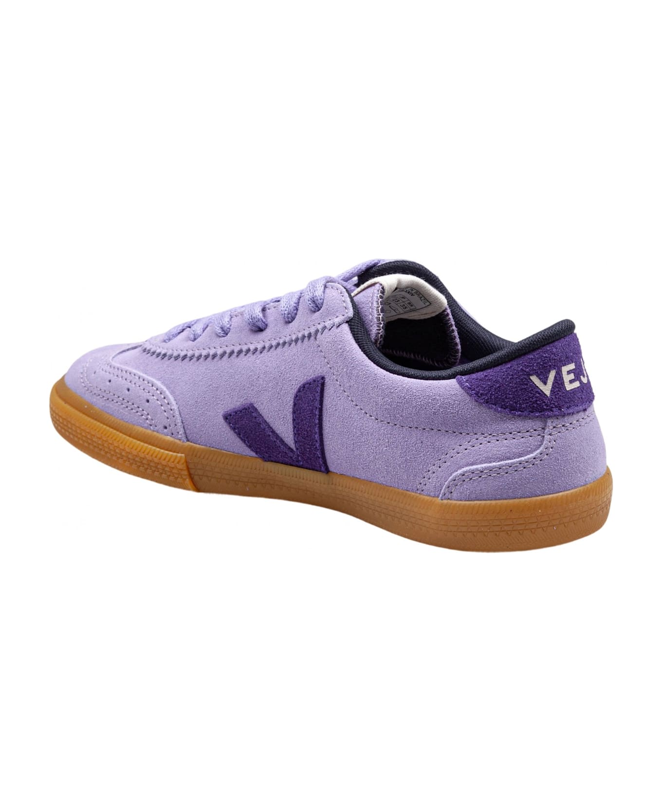 Veja Volley Suede Sneakers Lavender Color - Lavender