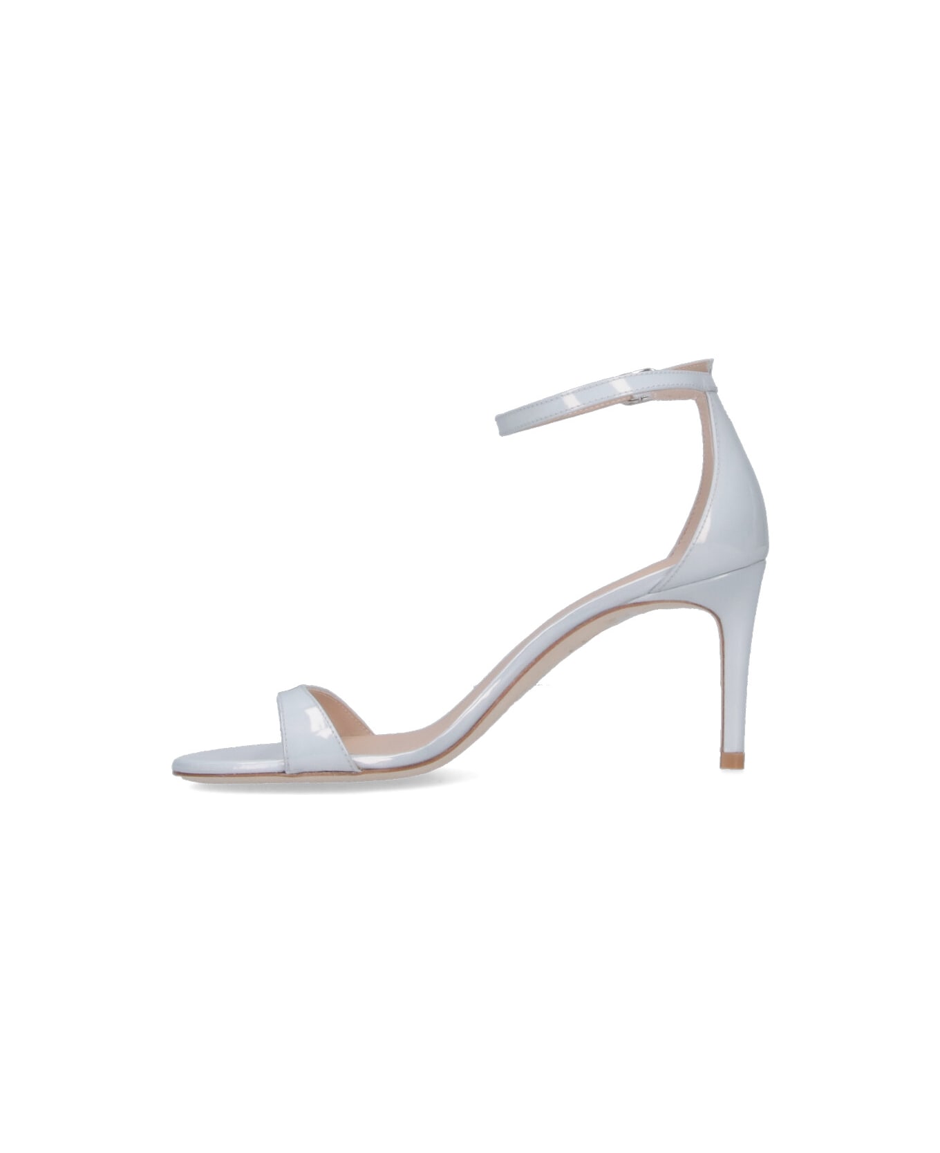 Stuart Weitzman Sandals "nudist Ii 75" - Silver