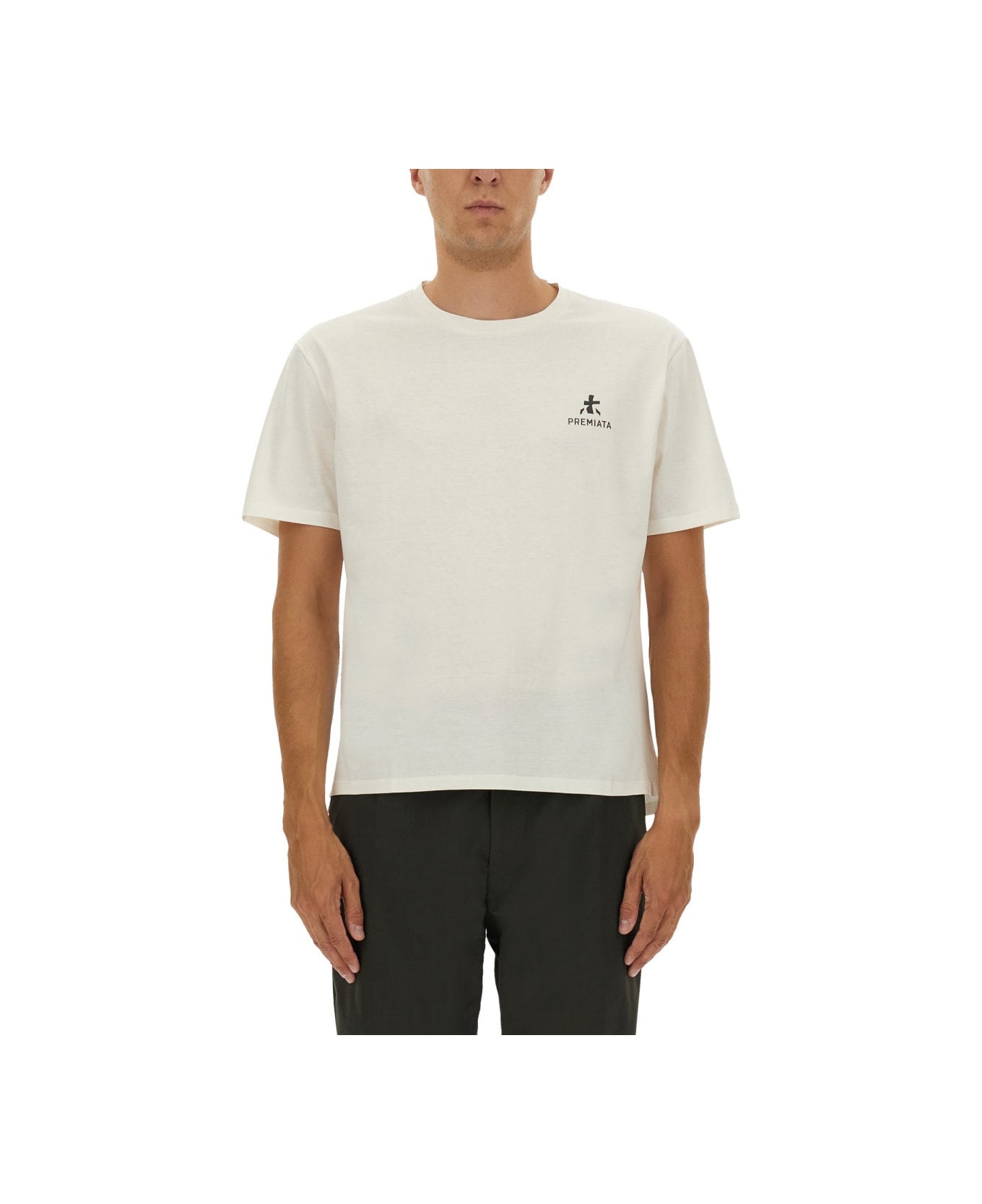 Premiata T-shirt With Logo - WHITE