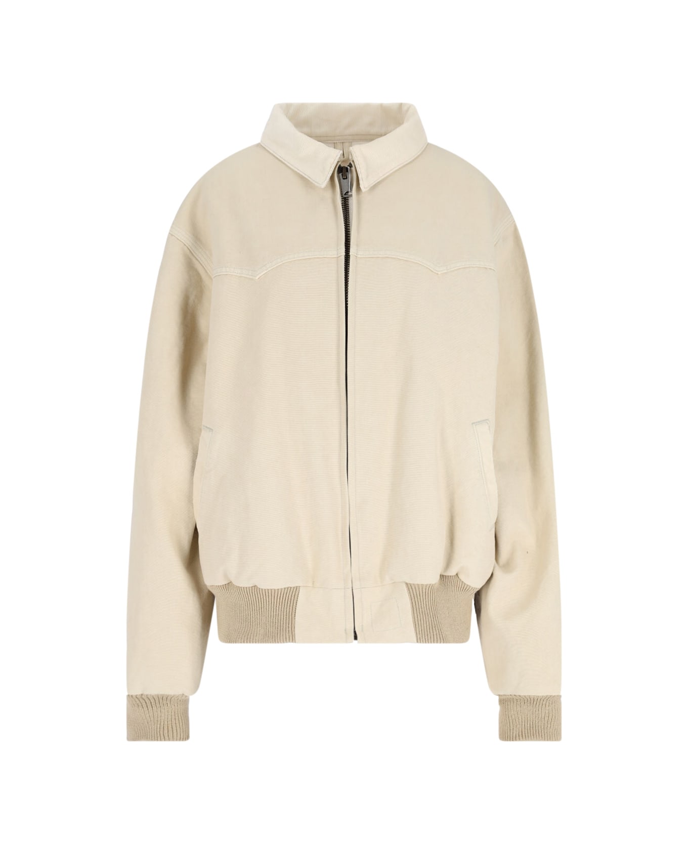 Maison Margiela 
four Stitches
 Zip Jacket - Beige