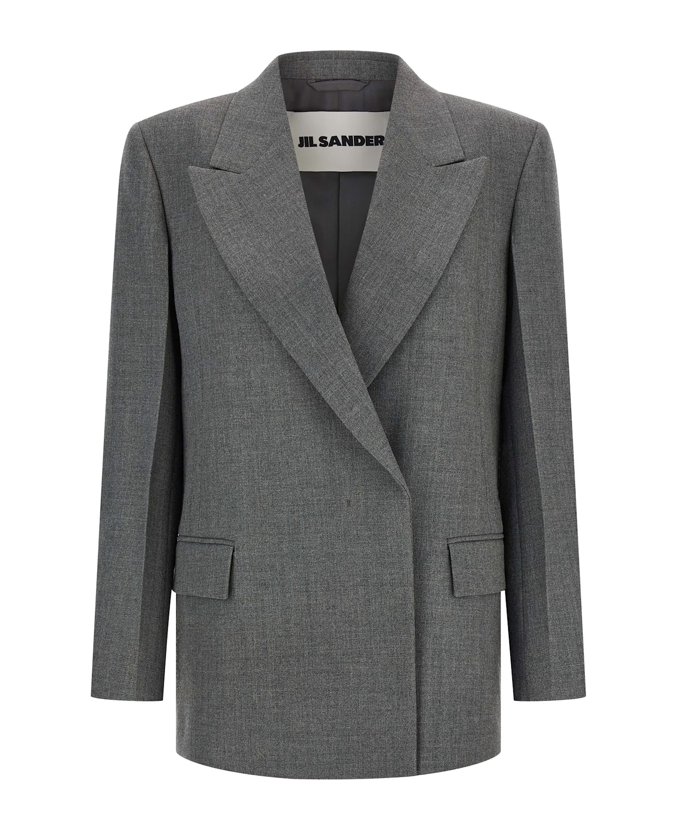Jil Sander Wool Blazer - Gray