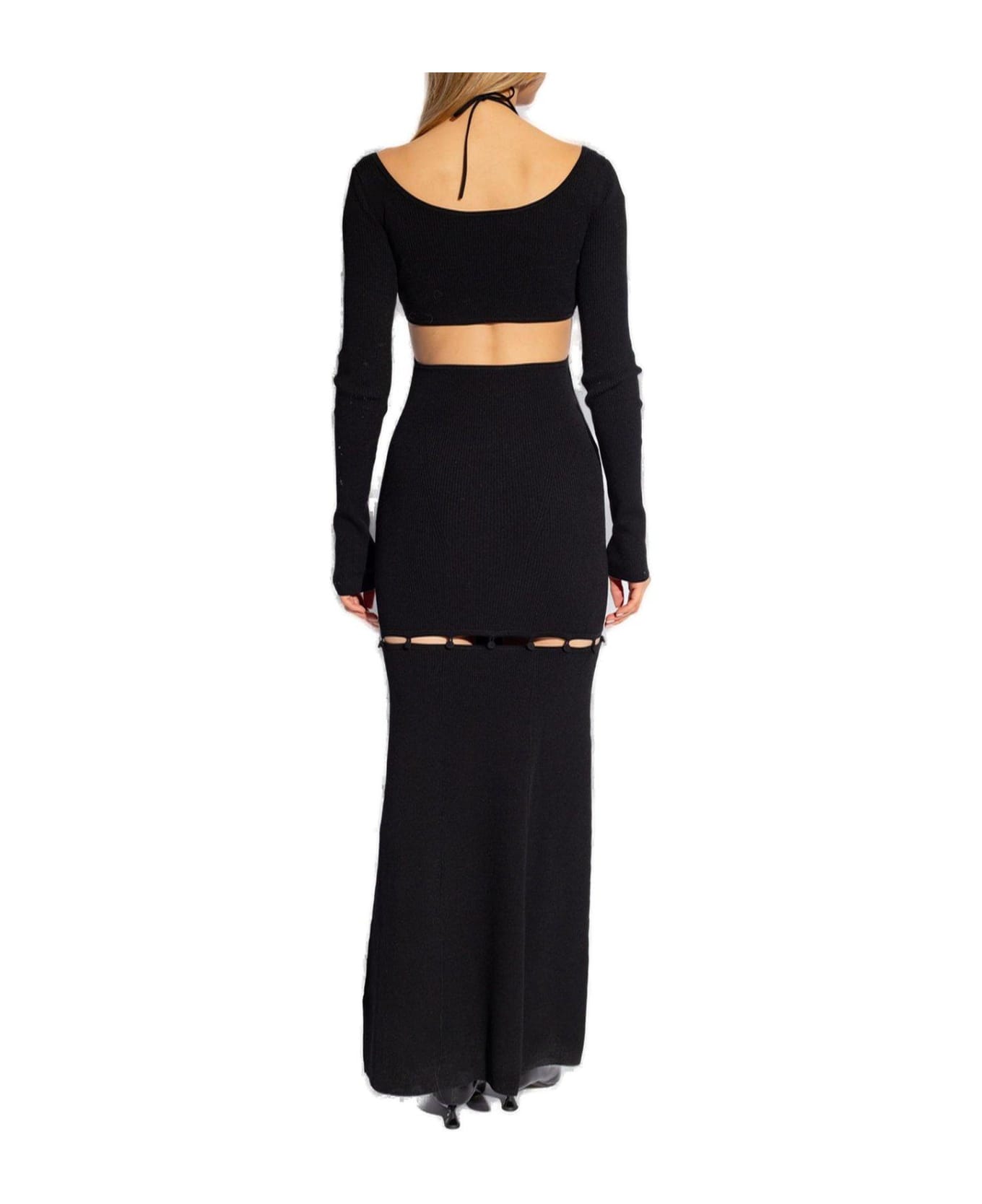 Nanushka Varda Ribbed Dress - Black