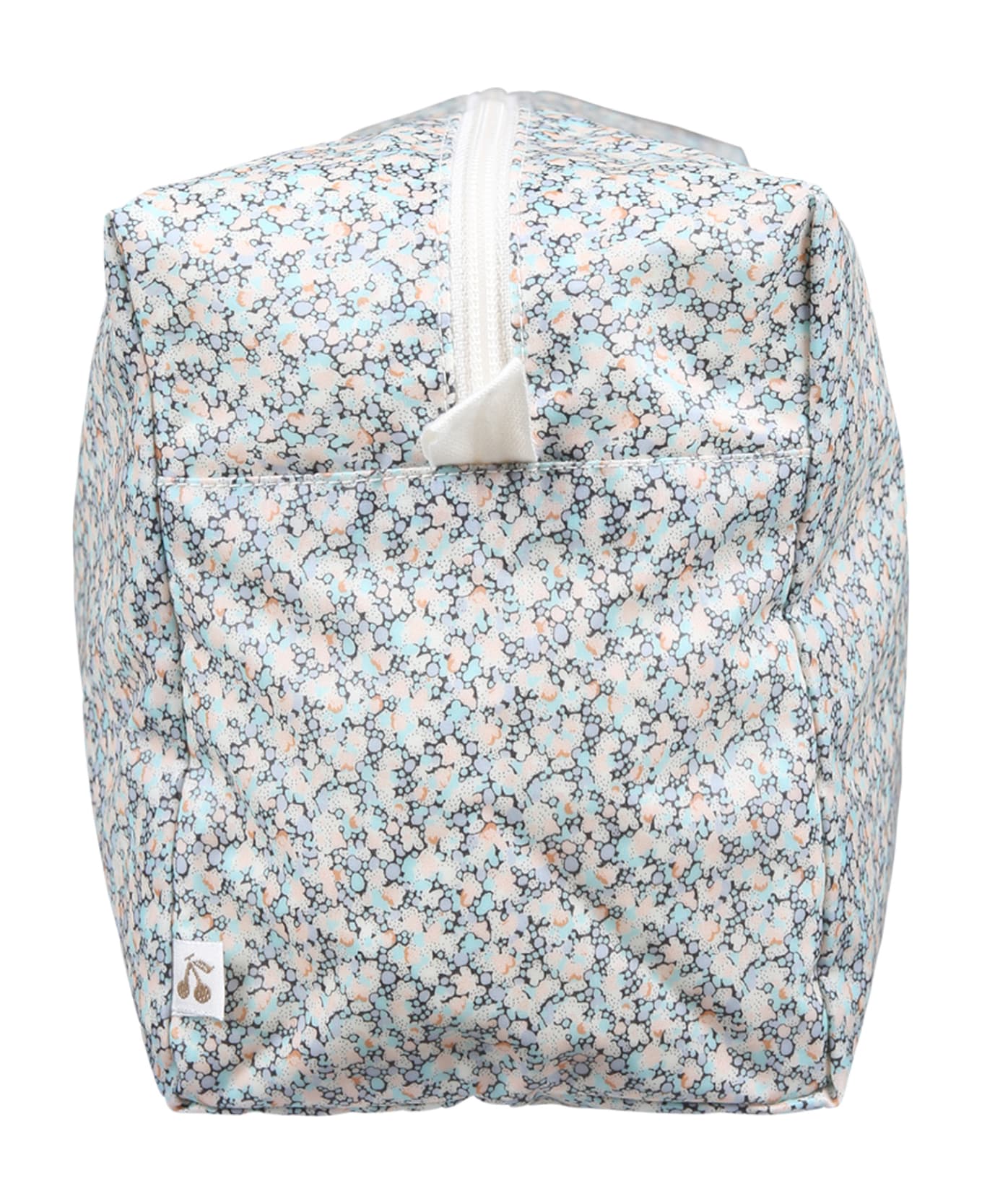 Bonpoint Light Blue Cluch For Baby Kids With Flower Print - Light Blue