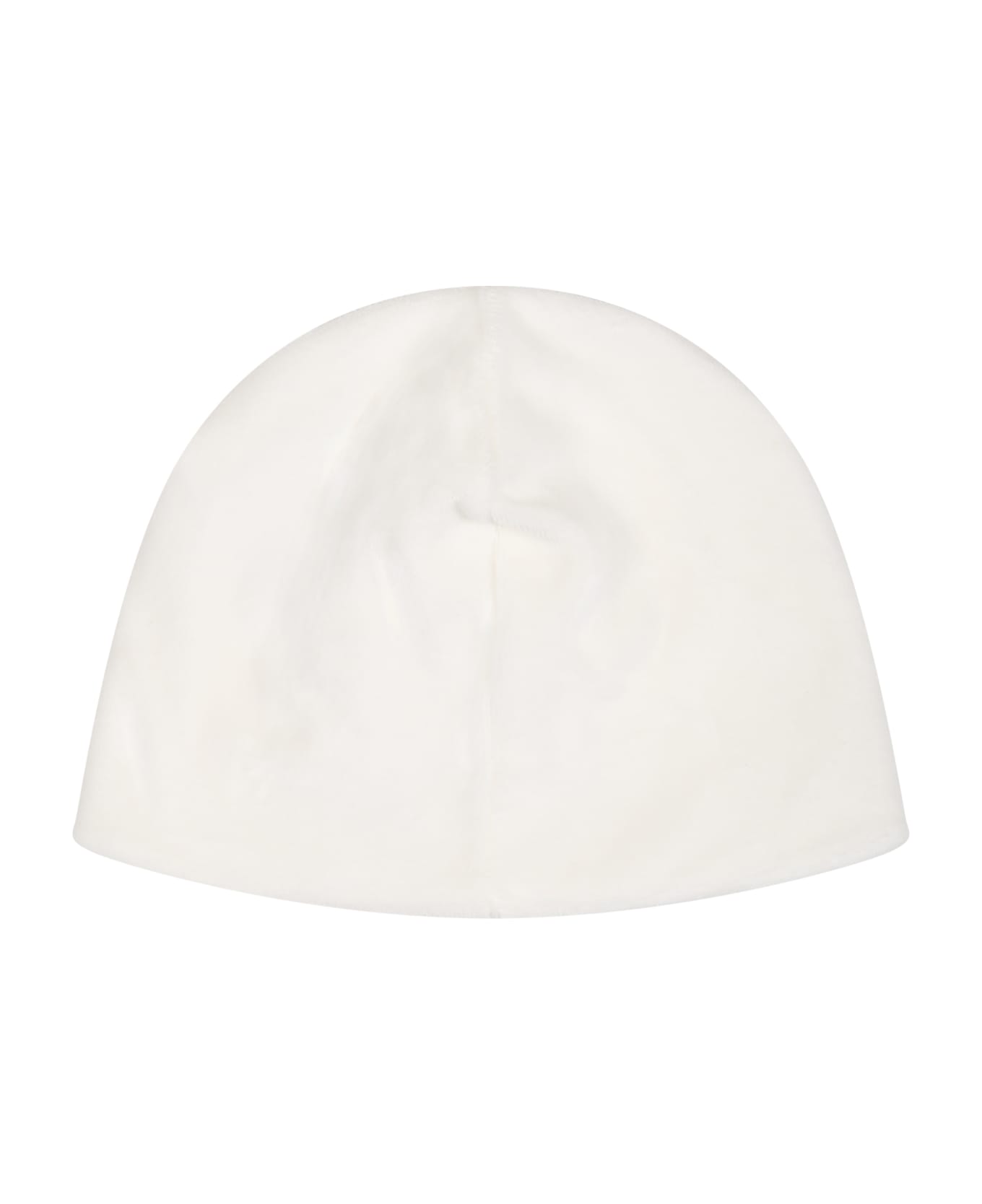 La stupenderia White Hat For Baby Boy With Star - White アクセサリー＆ギフト