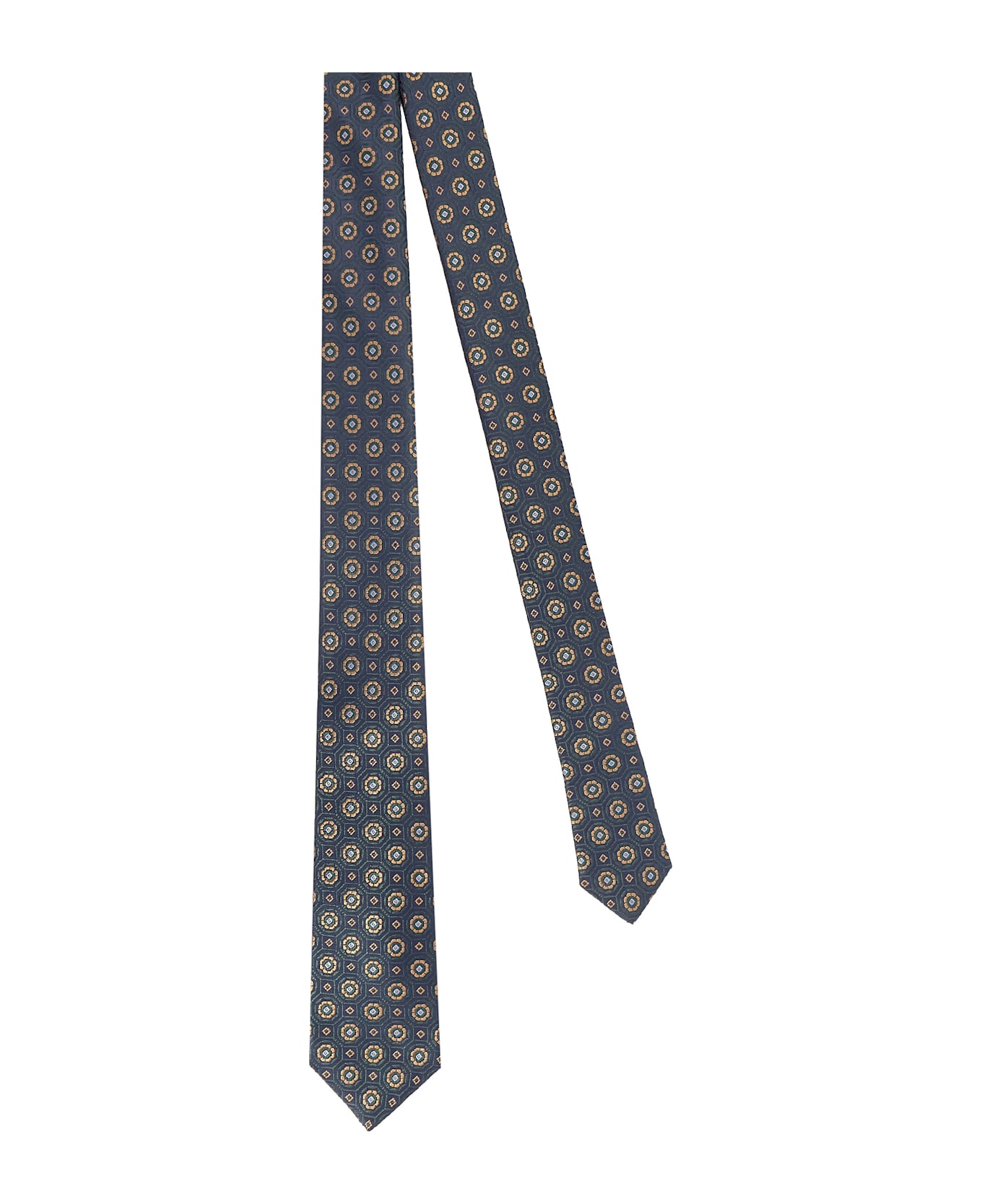 Kiton Silk Tie - Anthracite