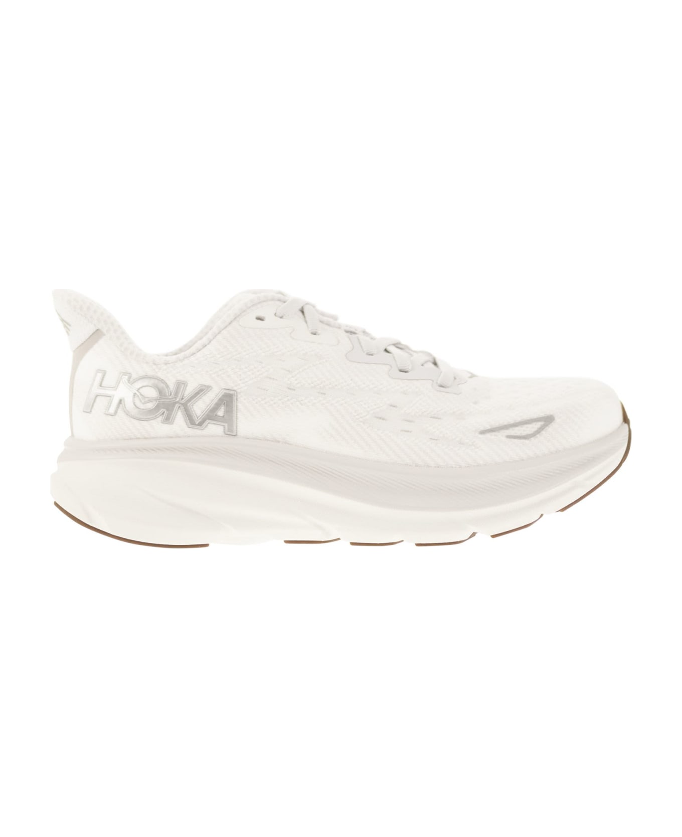 Hoka Clifton 9 - Breathable Sports Shoe - White スニーカー