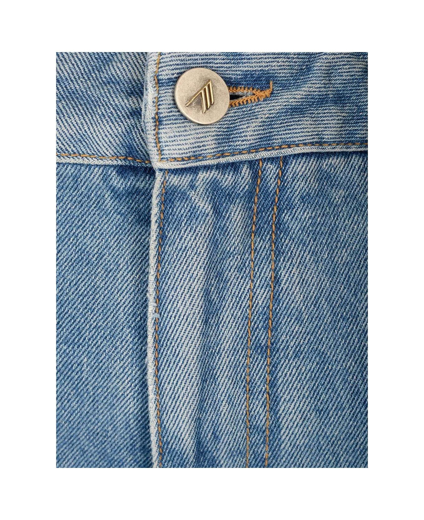 The Attico ''fern'' Multi-pocket Jeans - Light blue