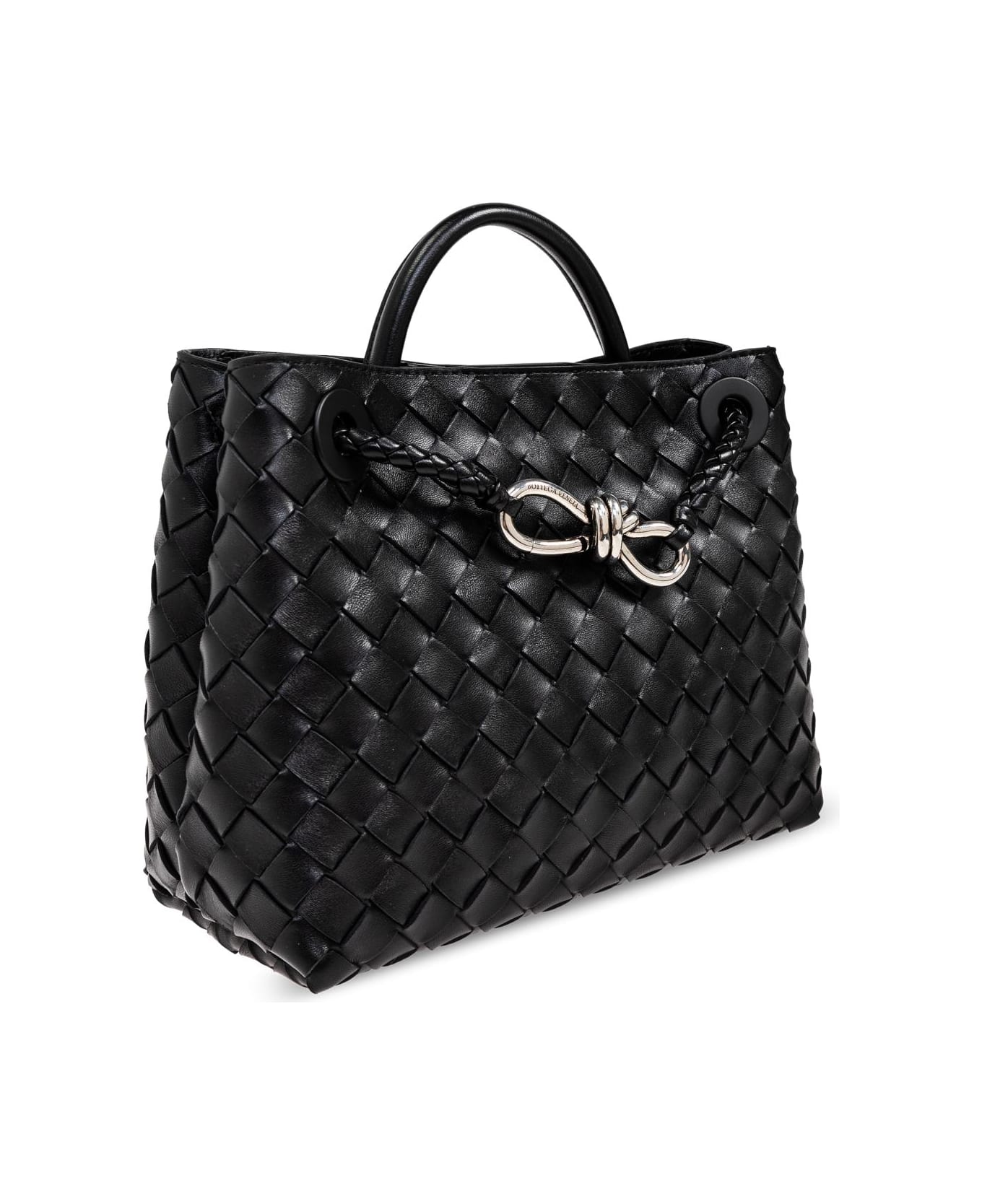 Bottega Veneta Handbag Andiamo Small - BLACK