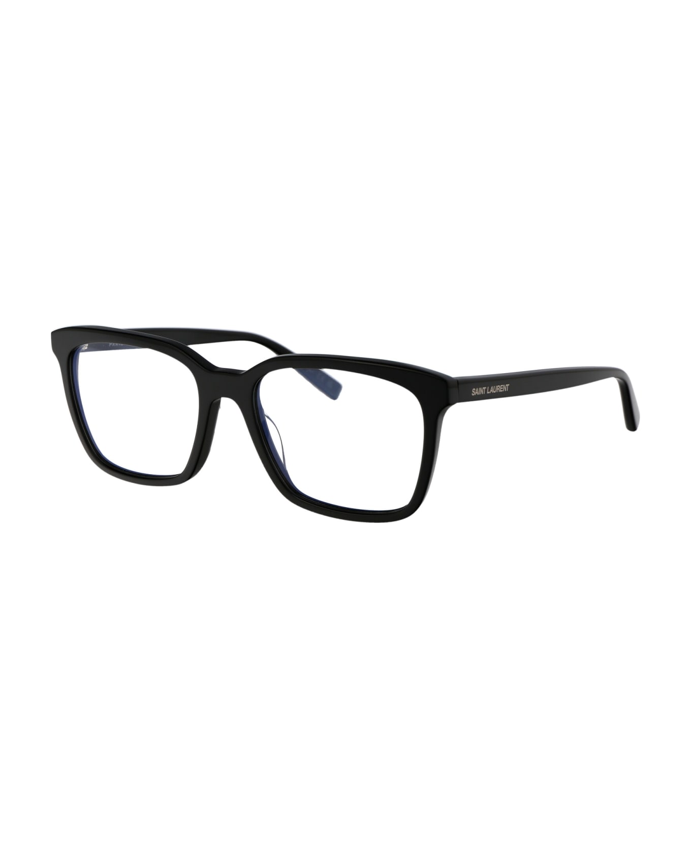 Saint Laurent Eyewear Sl 672 Glasses - 001 BLACK BLACK TRANSPARENT