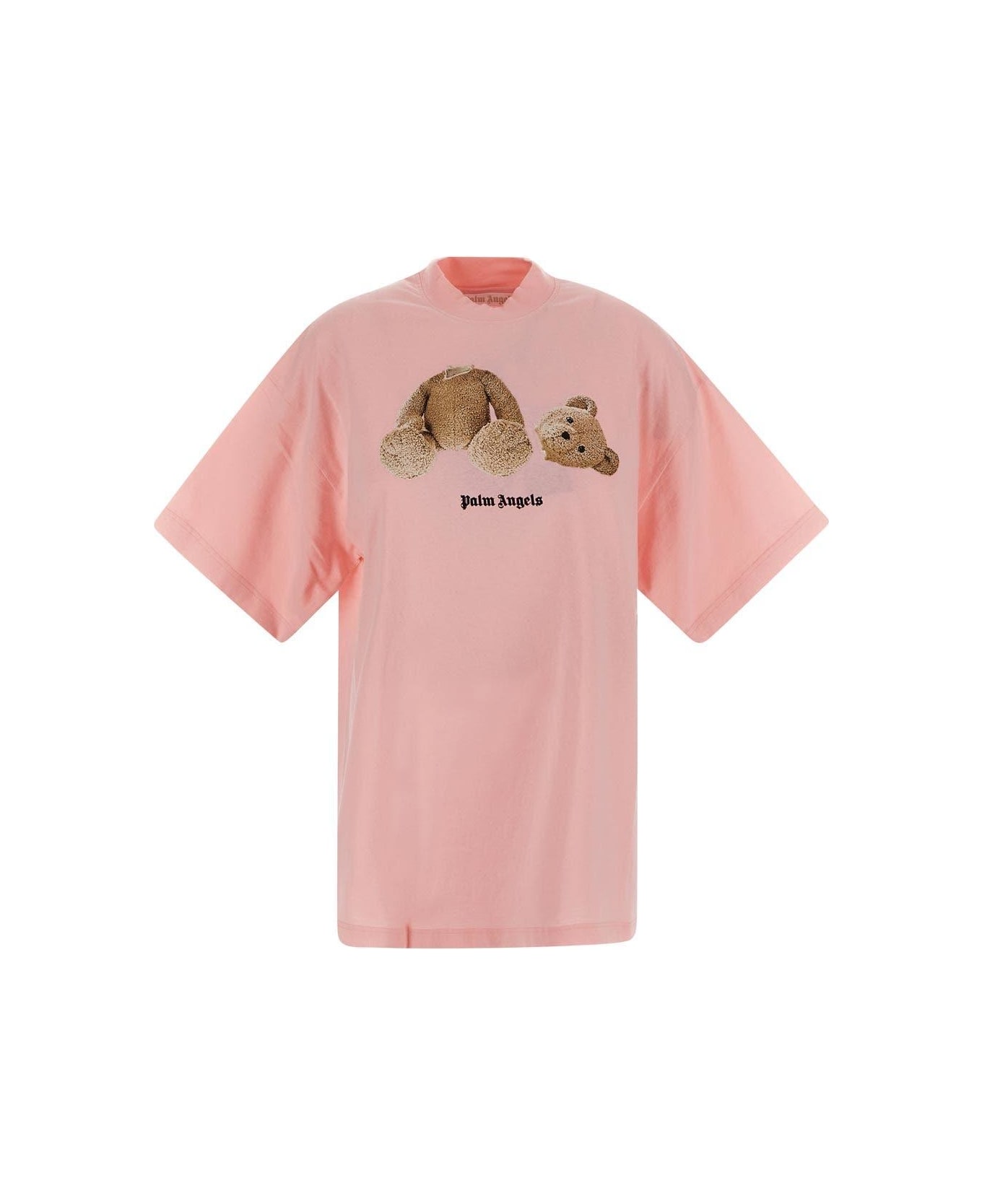 BEAR LOOSE T-SHIRT in yellow - Palm Angels® Official