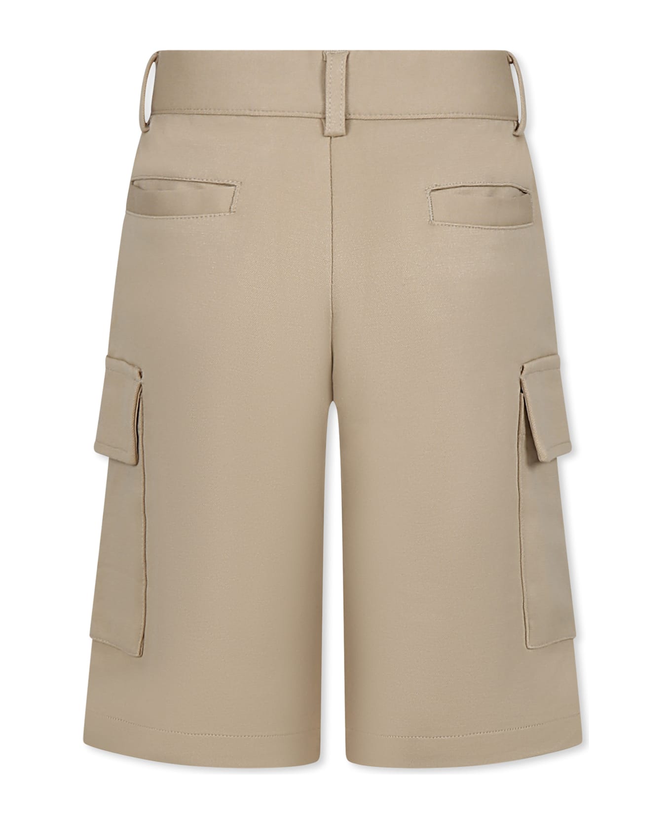 Hugo Boss Beige Shorts For Boy - Beige