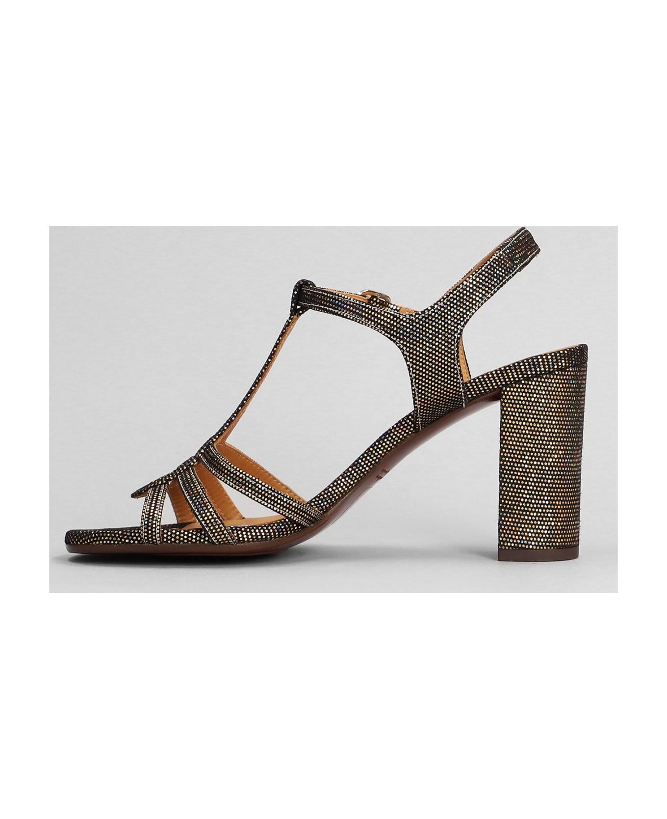 Chie Mihara Babi 44 Sandals In Gold Leather - gold
