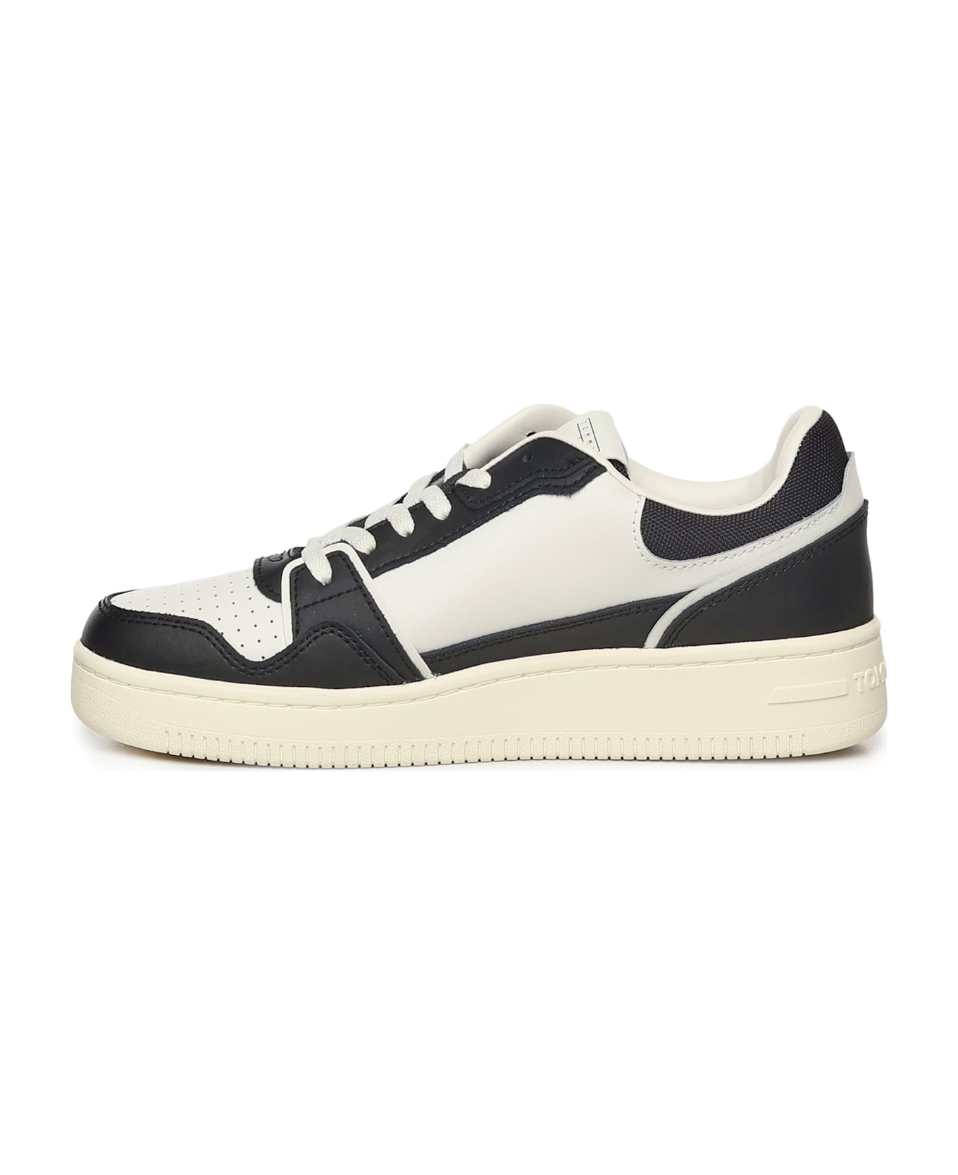 Tommy Hilfiger Retro Leather Sneakers - Black