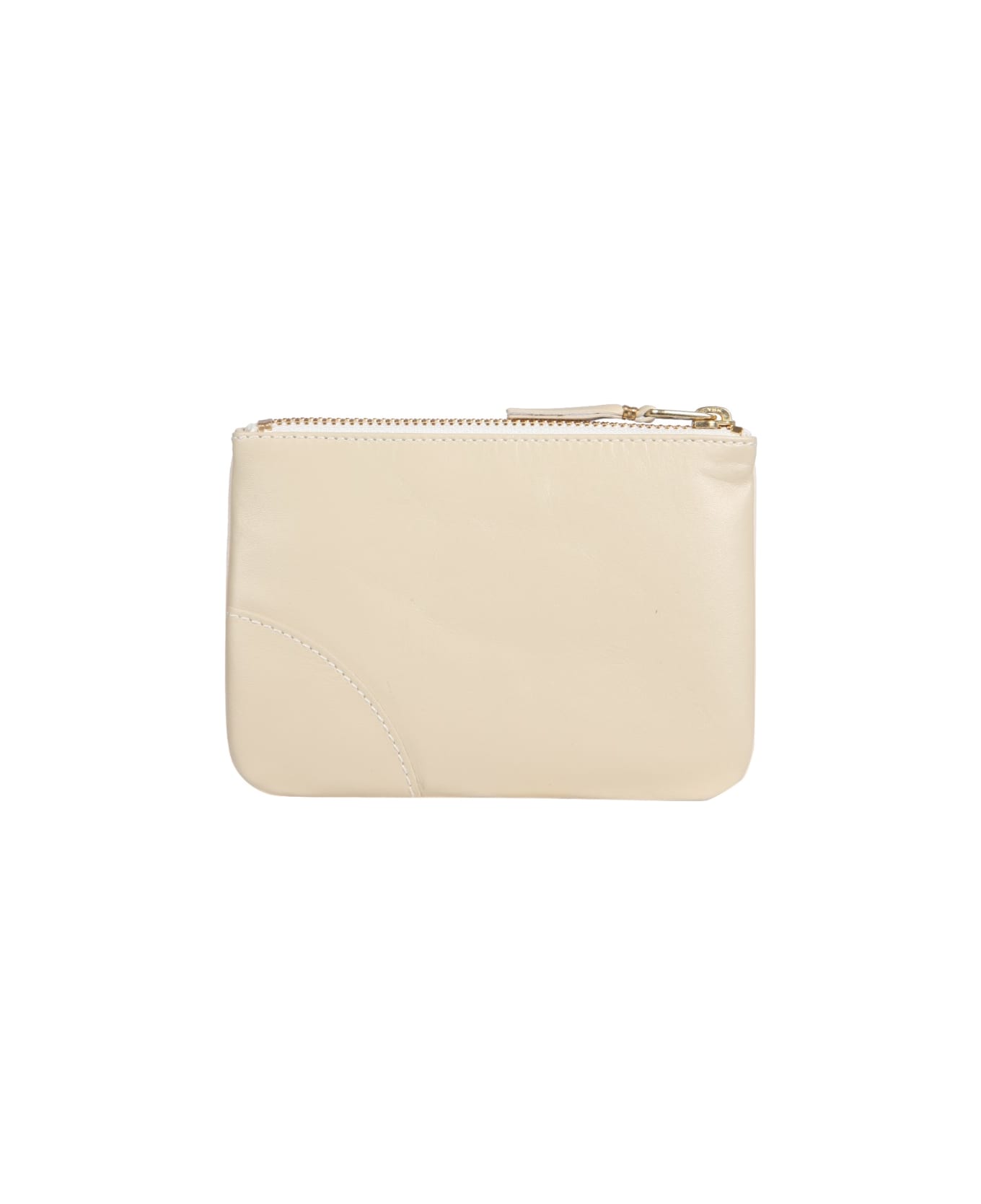 Comme des Garçons Wallet Zipped Wallet - WHITE