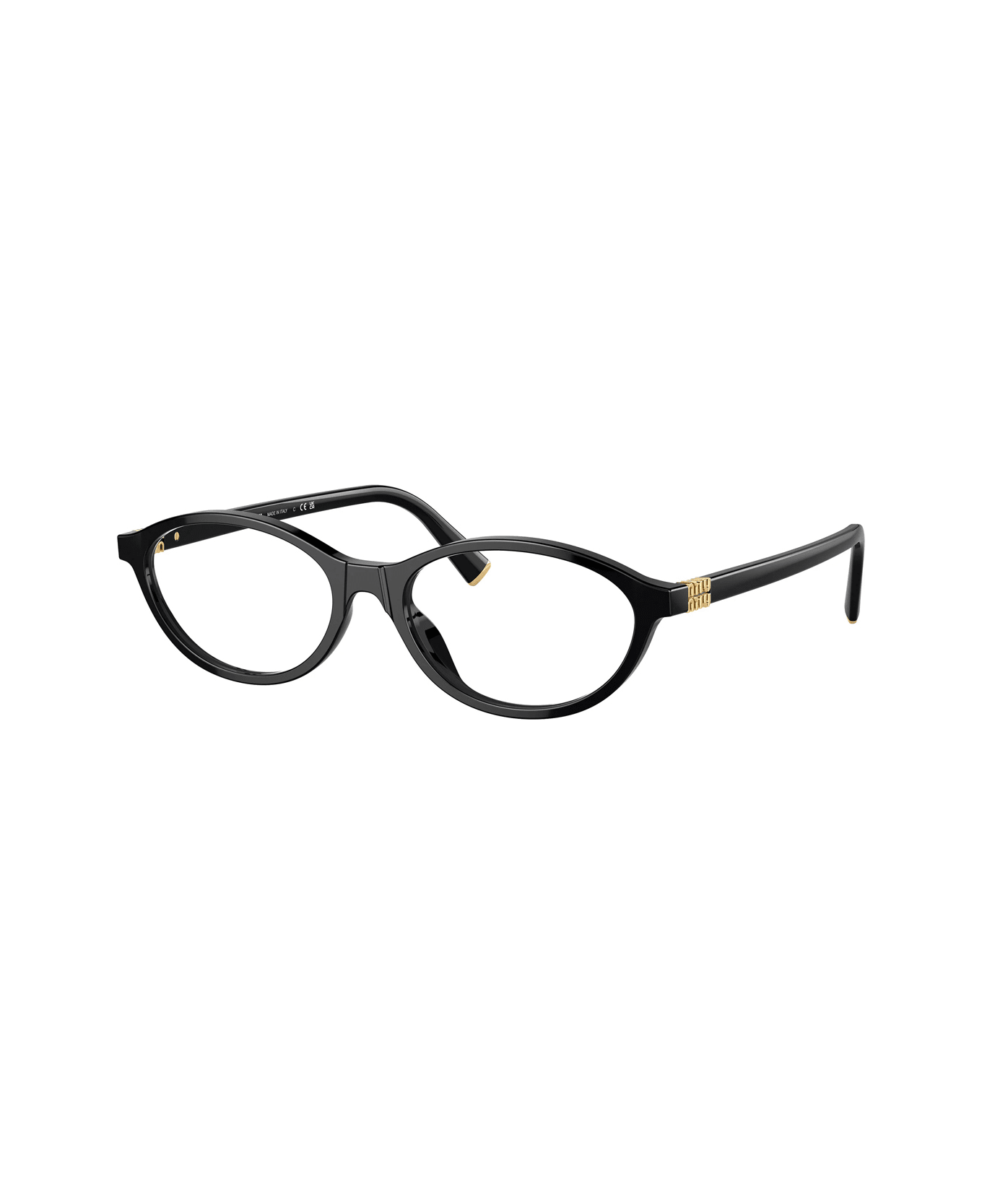 Miu Miu 0mu 09xv 16k1o1 Black Glasses - Nero