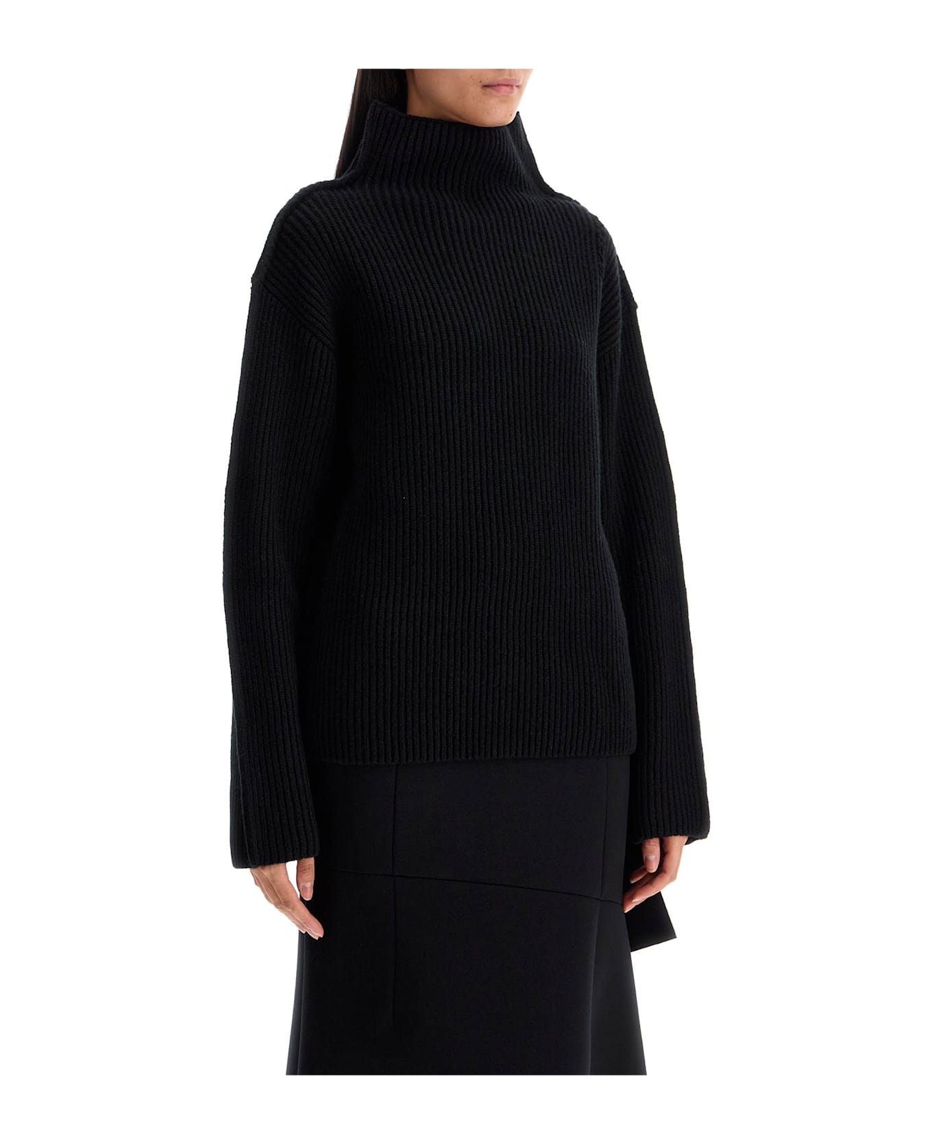 Marni 'oversized High-neck Pul - BLACK (Black)