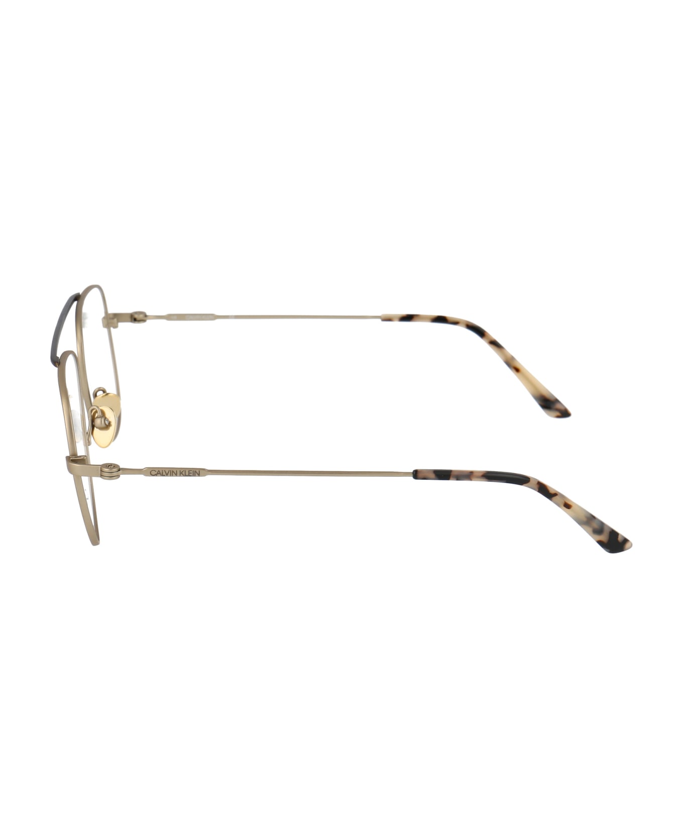Calvin Klein Ck19152 Glasses - 716 SATIN LIGHT GOLD アイウェア