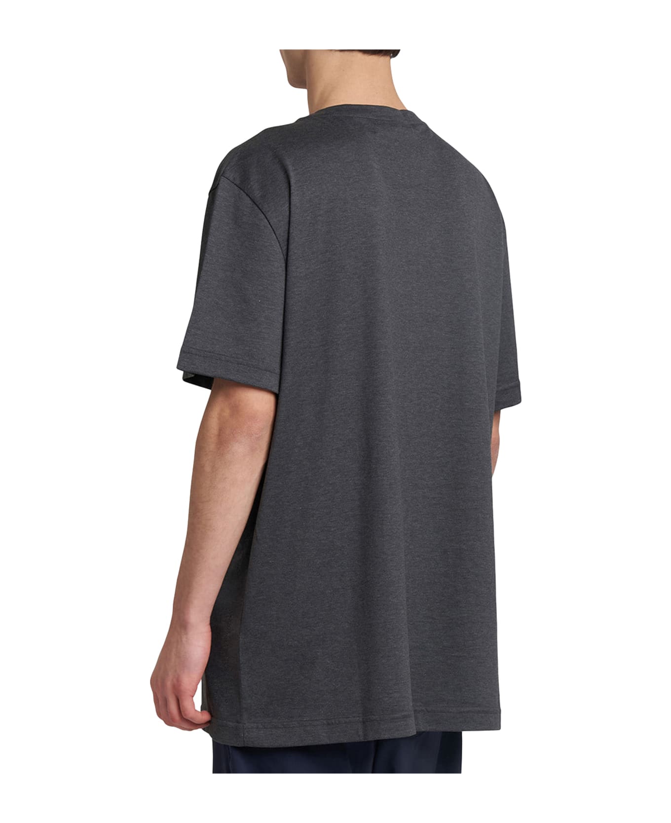 Kiton T-shirt Cotton - DARK GREY
